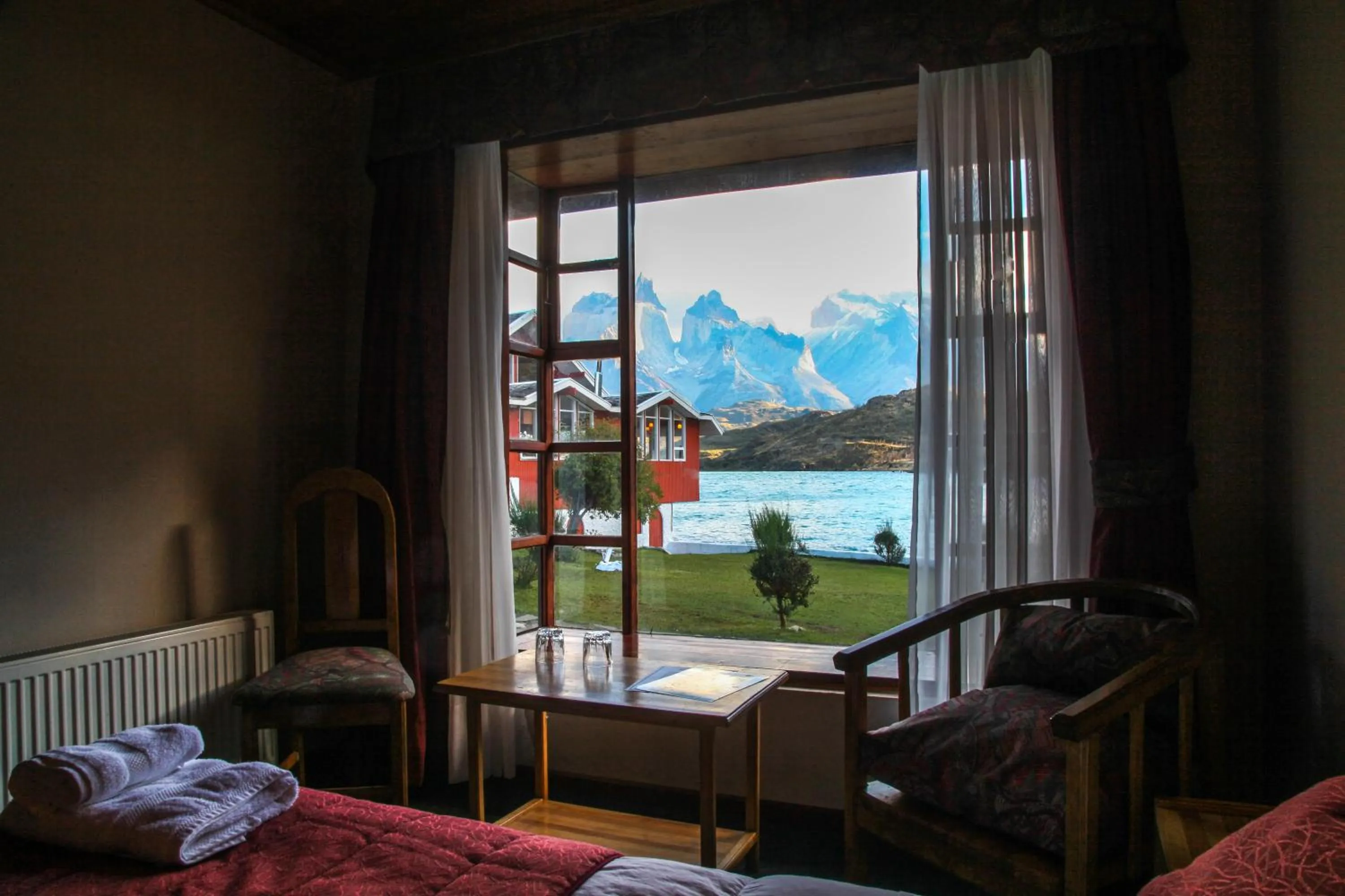 Natural landscape in Hostería Pehoe