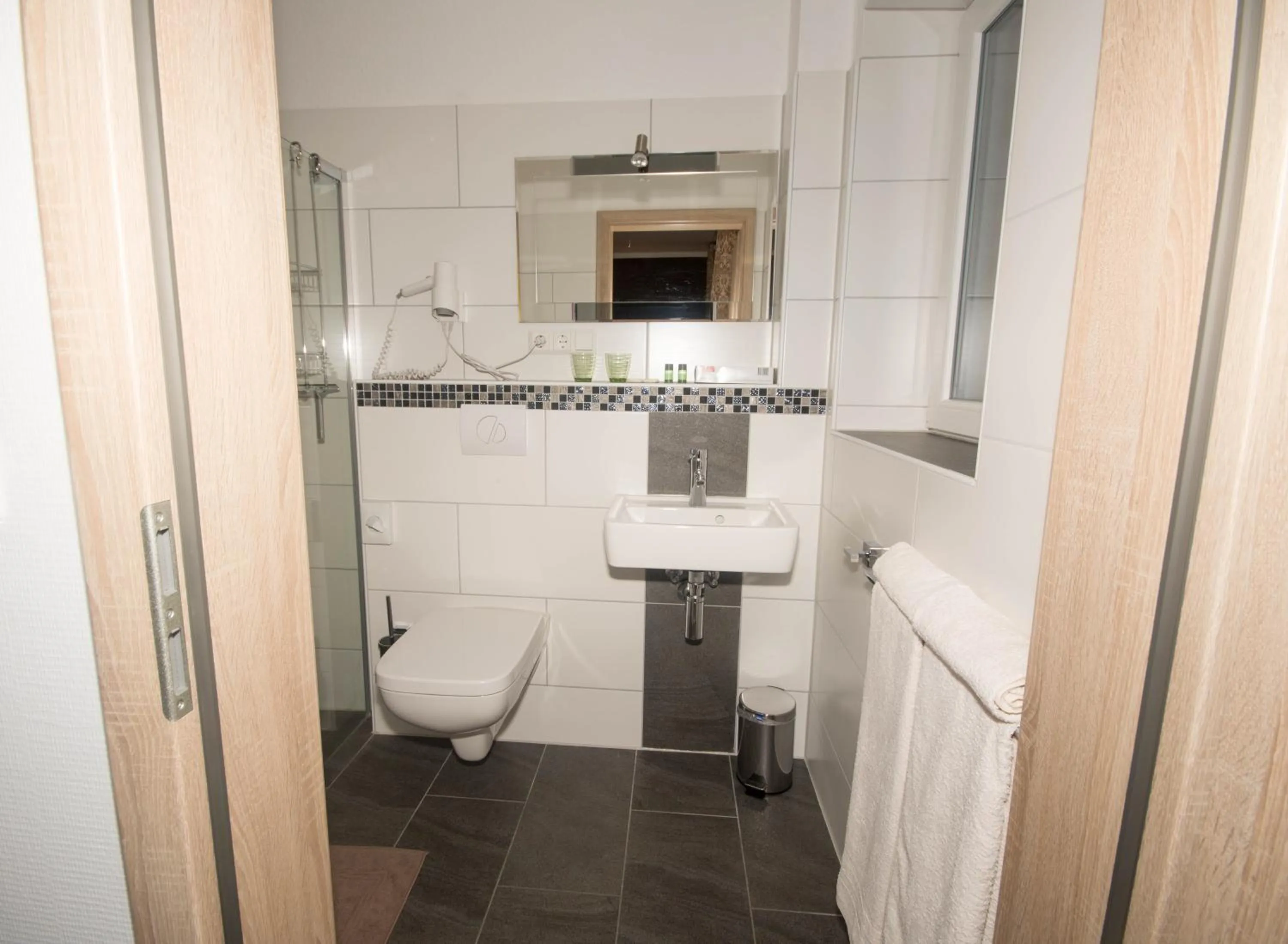 Bathroom in Hotel Sonne am Meer