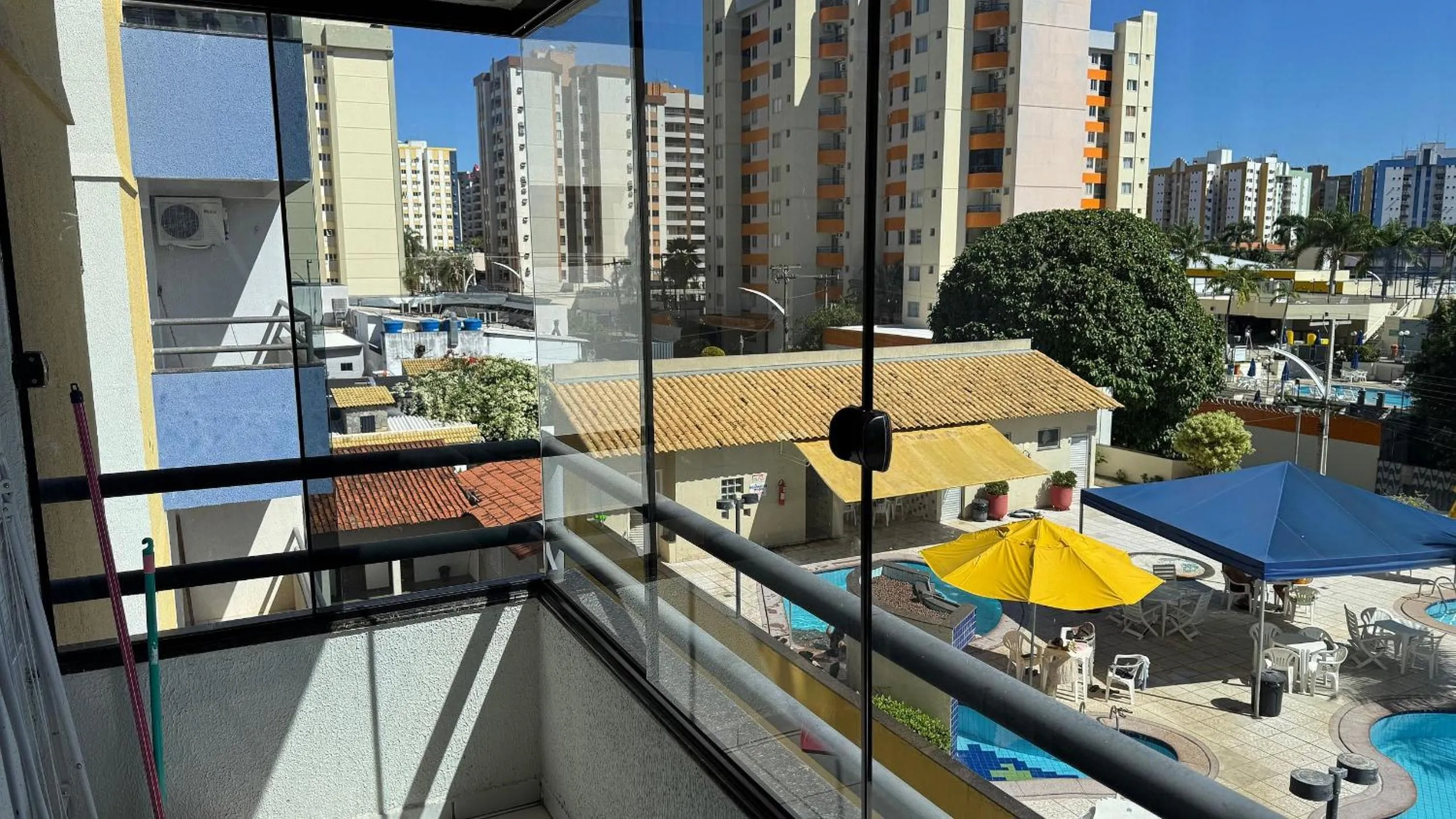 Balcony/Terrace in Paradise Flat Residence