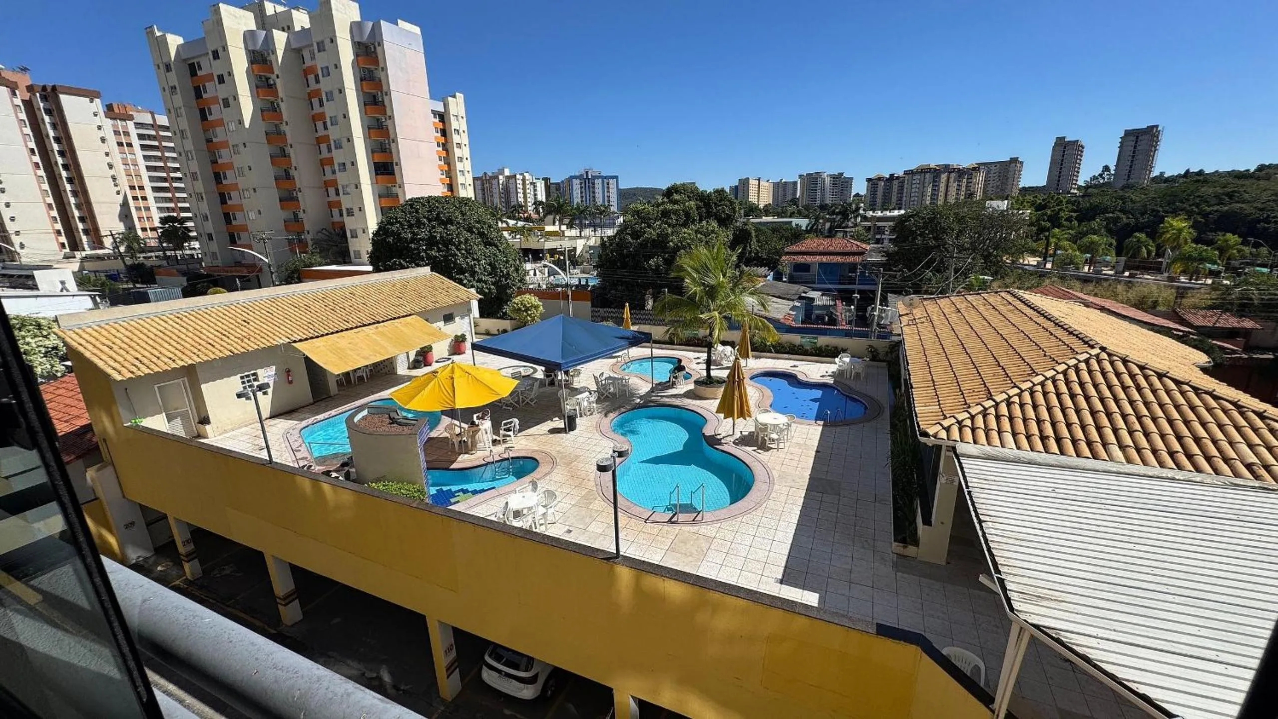 Balcony/Terrace in Paradise Flat Residence