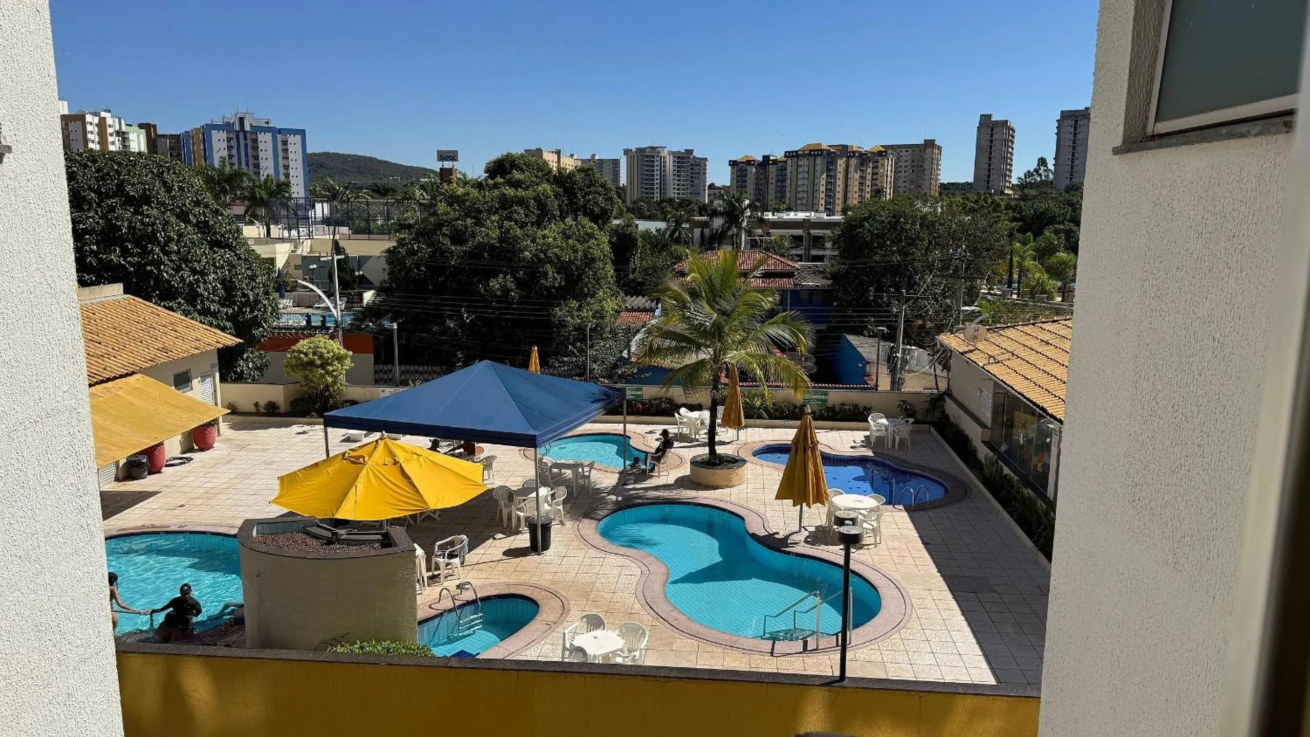 Balcony/Terrace in Paradise Flat Residence