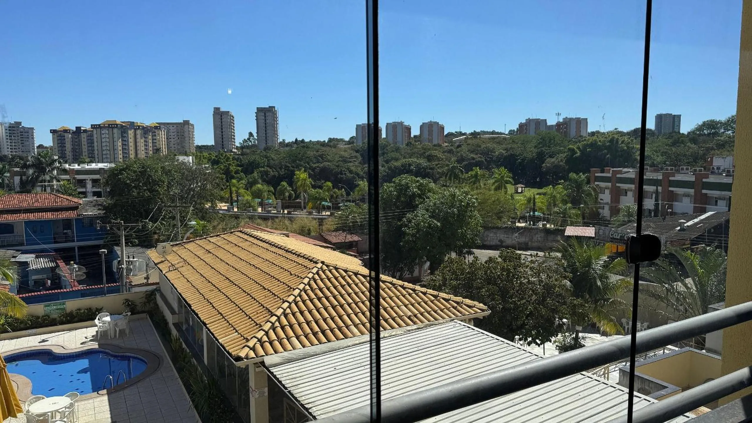 Balcony/Terrace in Paradise Flat Residence