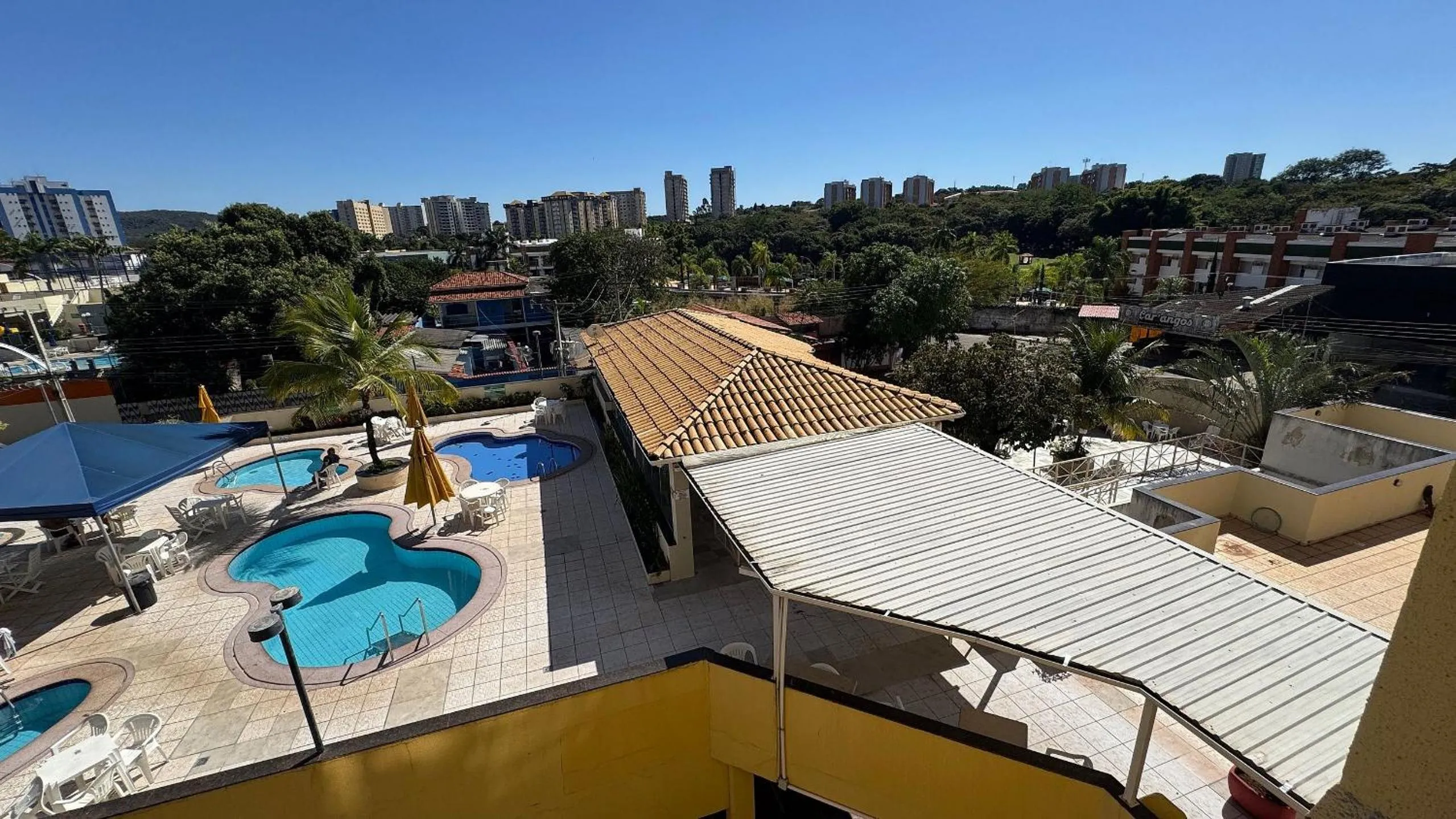 Balcony/Terrace in Paradise Flat Residence