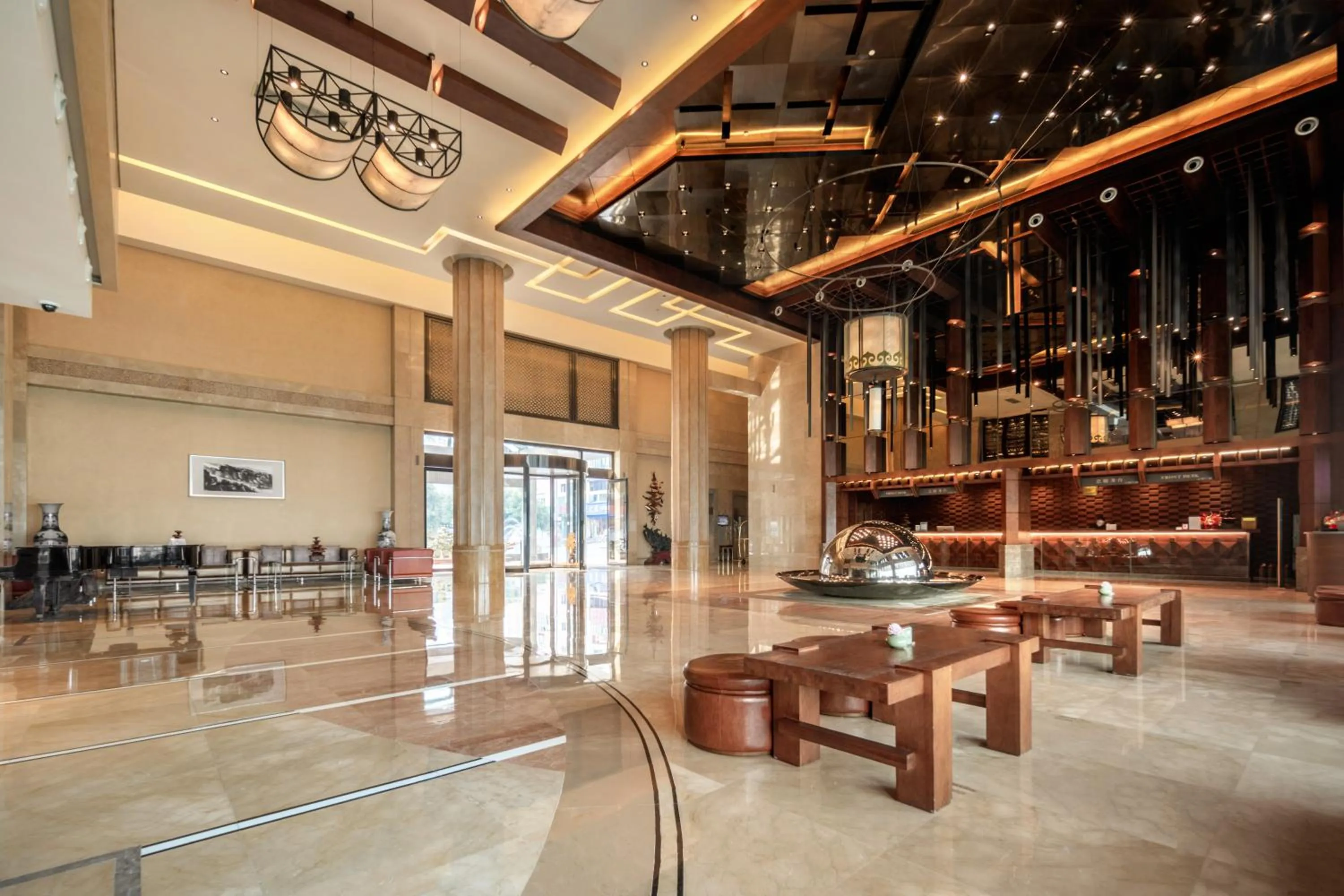 Lobby or reception in Chongqing Jiayu Emperor Hotel