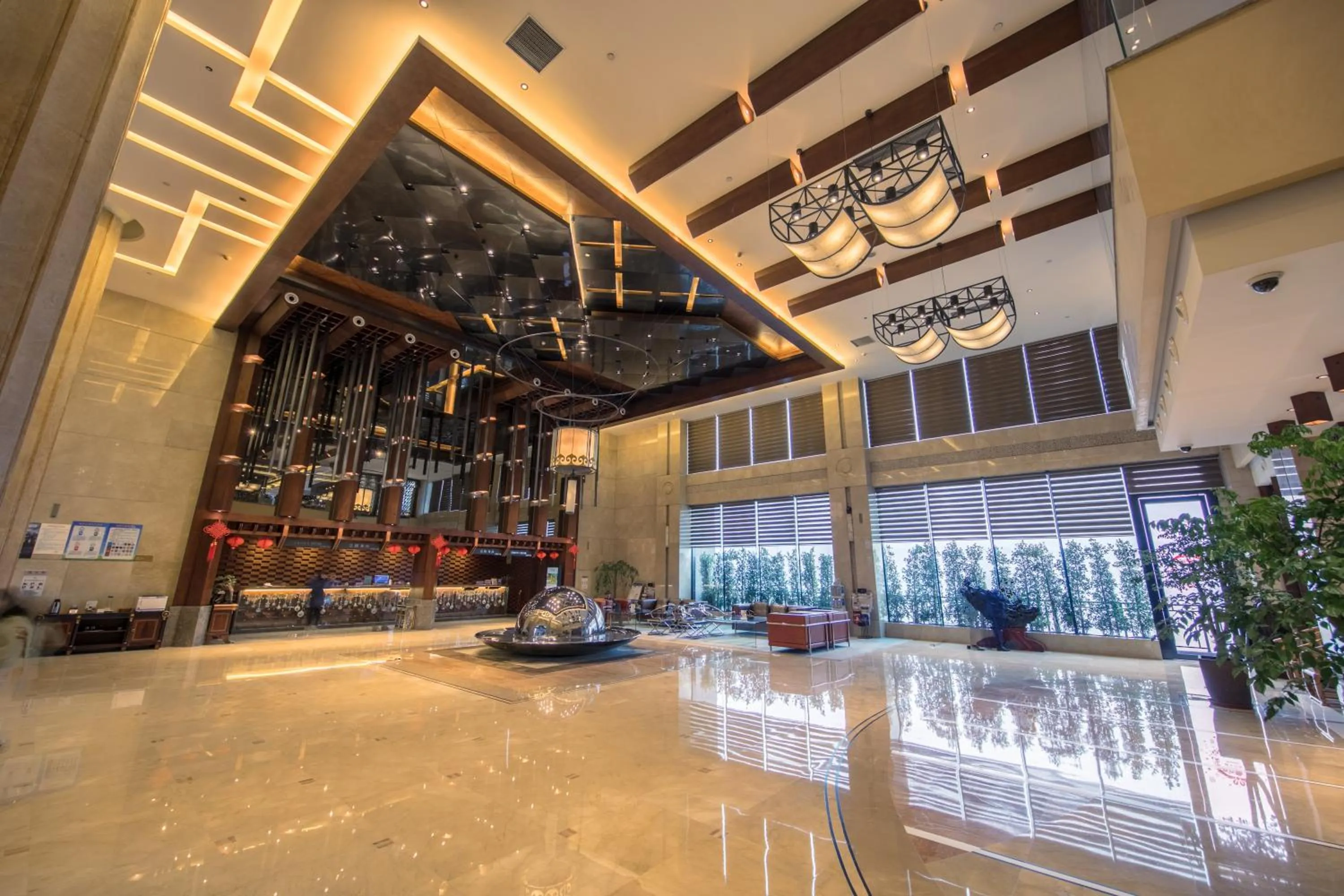 Lobby or reception in Chongqing Jiayu Emperor Hotel