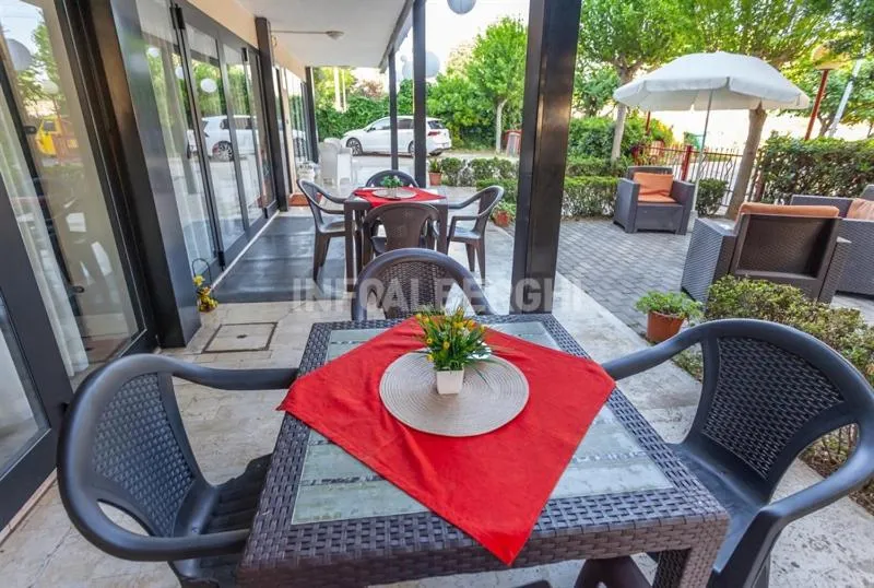 Garden view in Hotel Paradiso