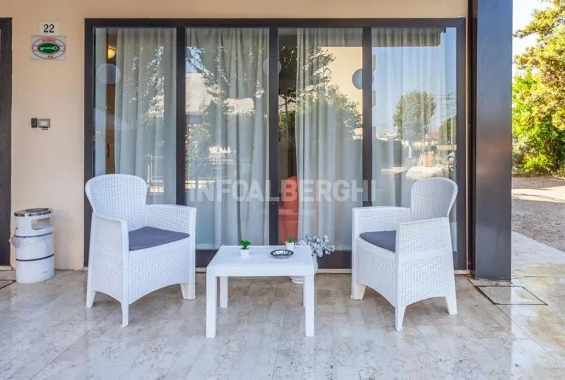 Garden view in Hotel Paradiso