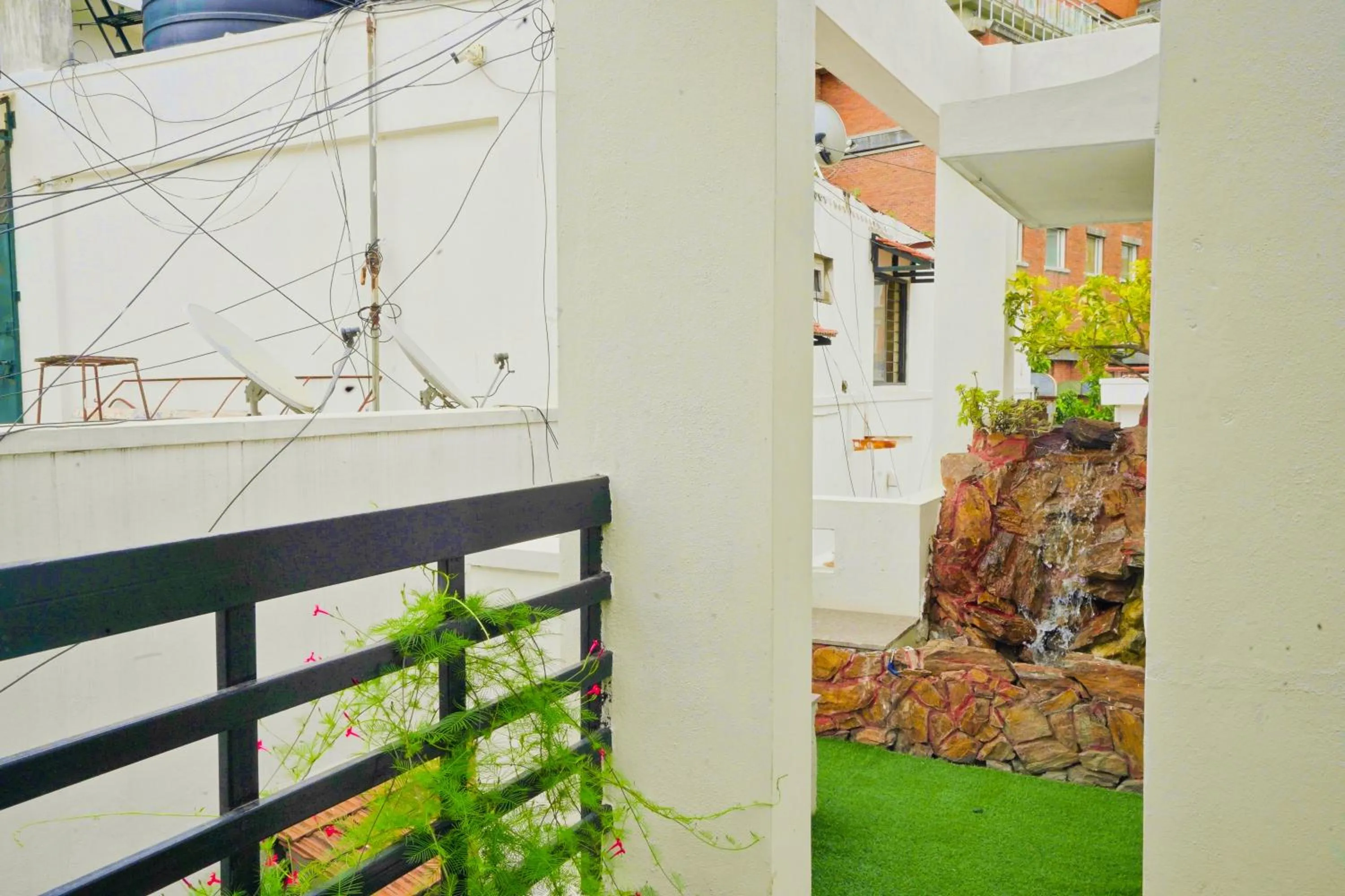 Balcony/Terrace in Mystic Felicity Inn