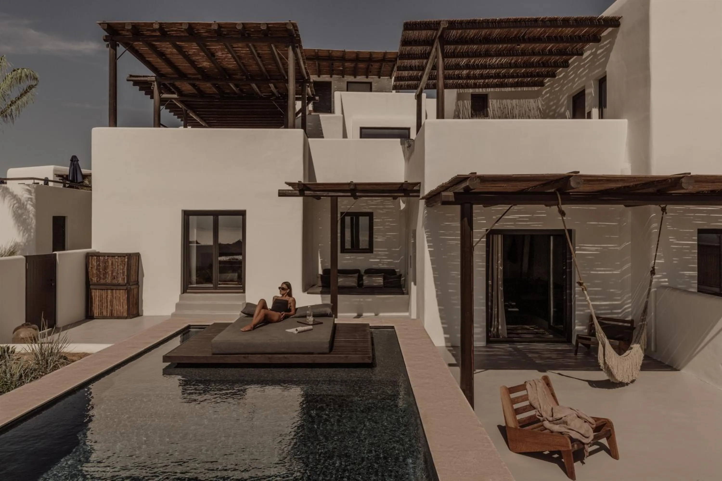 Swimming pool in ananea Mykonos - Adults Only