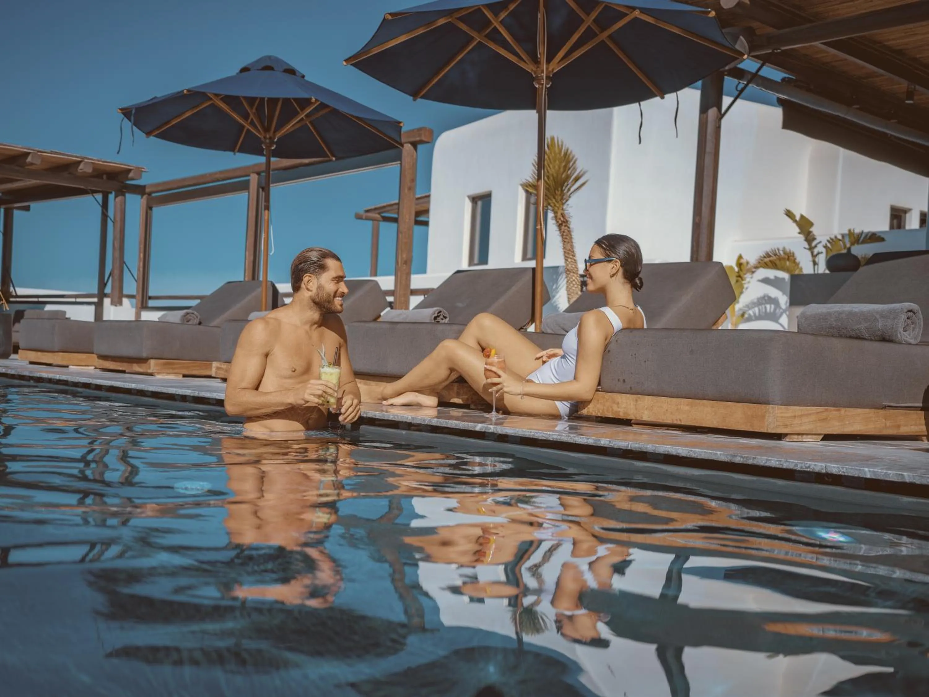 Swimming pool in Casa Cook Mykonos - Adults Only