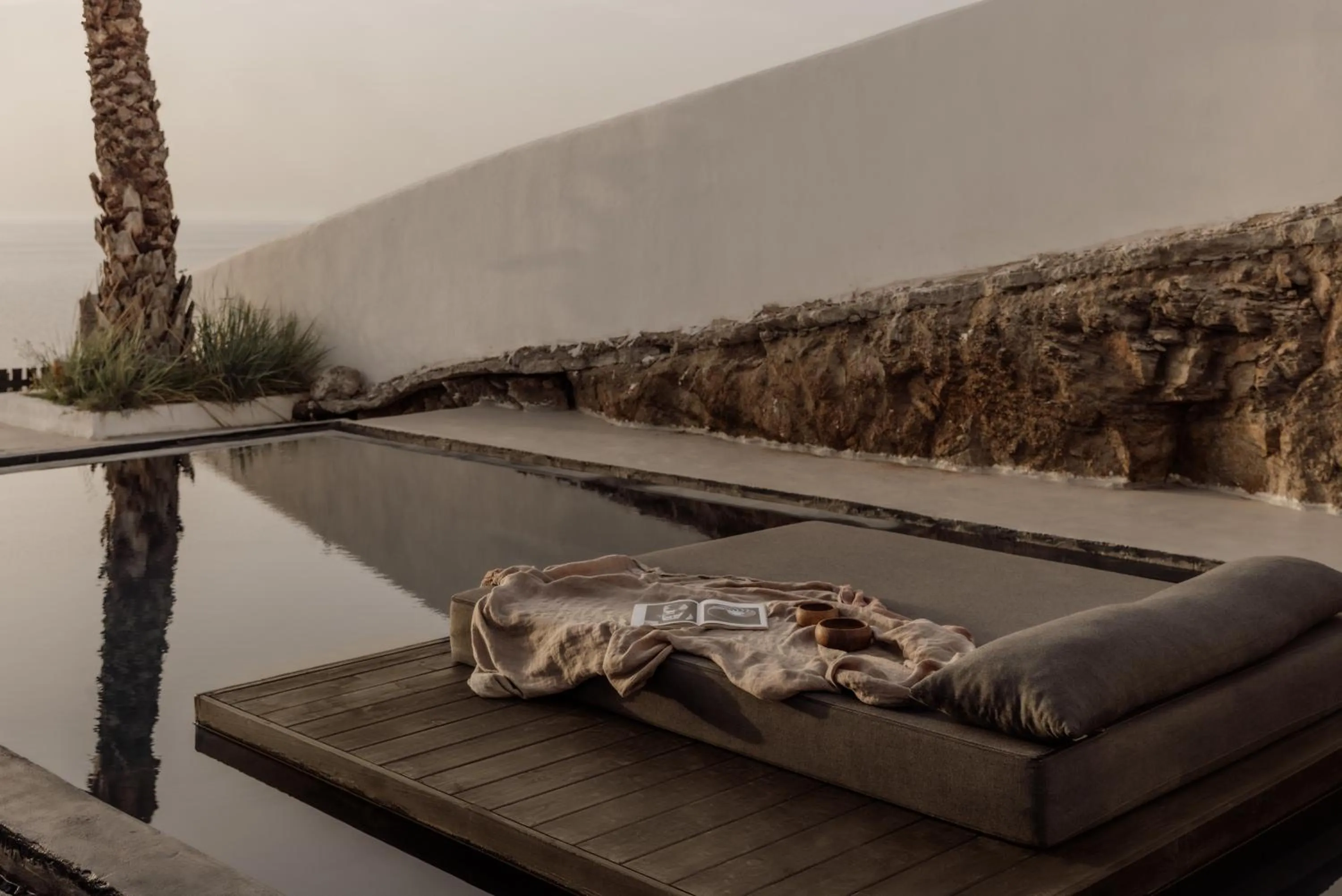 Swimming pool in ananea Mykonos - Adults Only