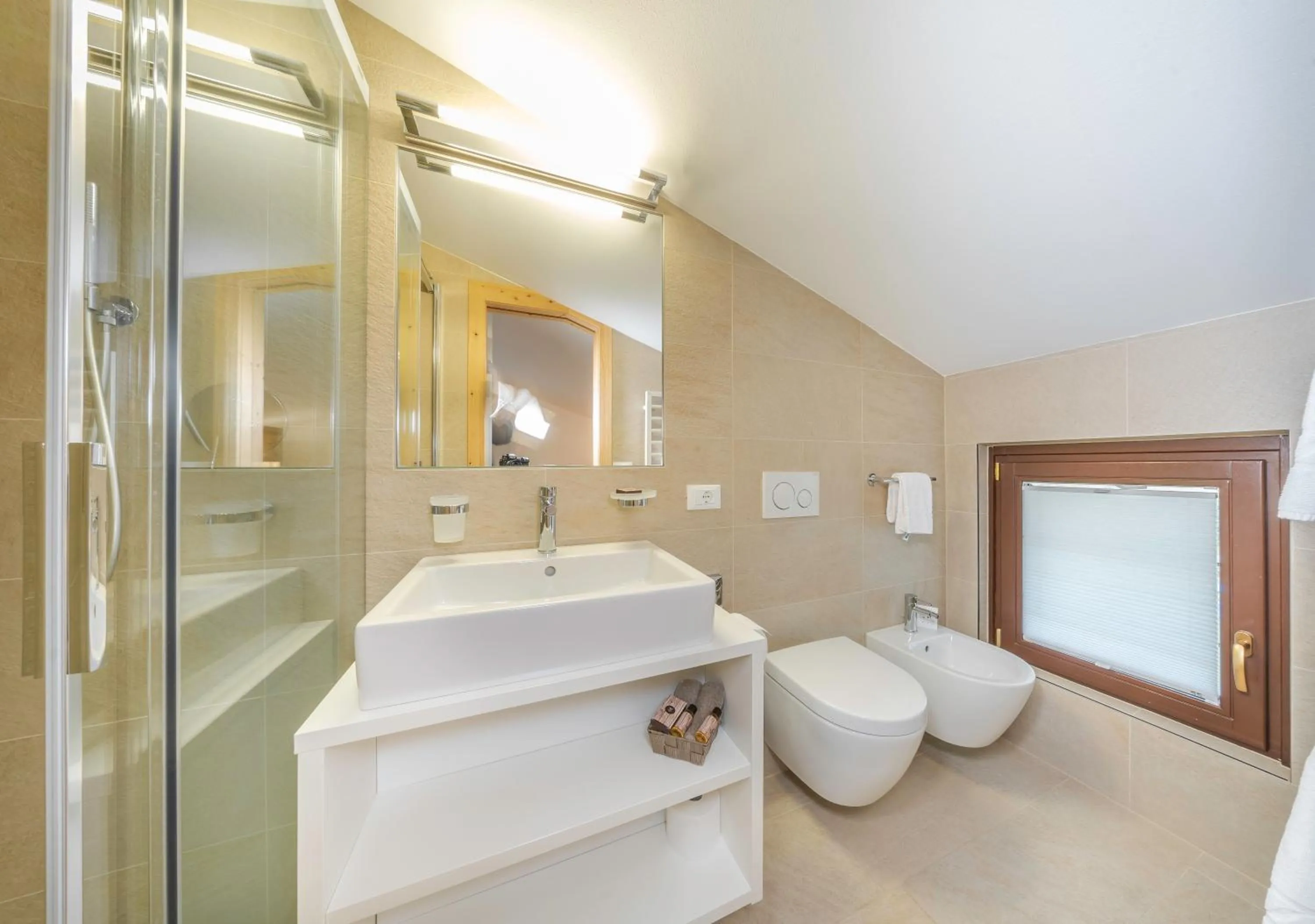 Bathroom in Garni Tramans