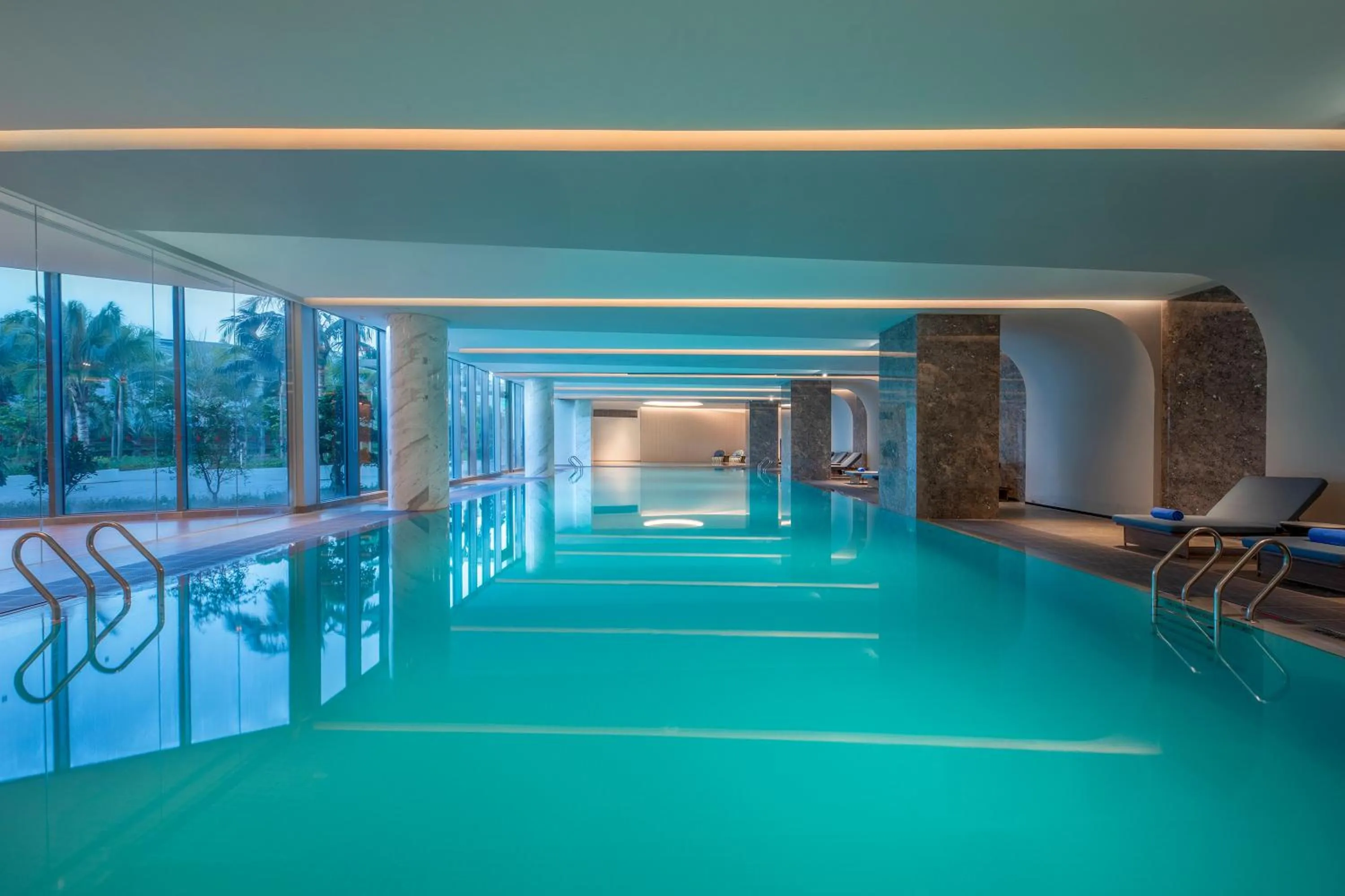 Swimming pool in HUALUXE Beihai Silver Beach Resort by IHG