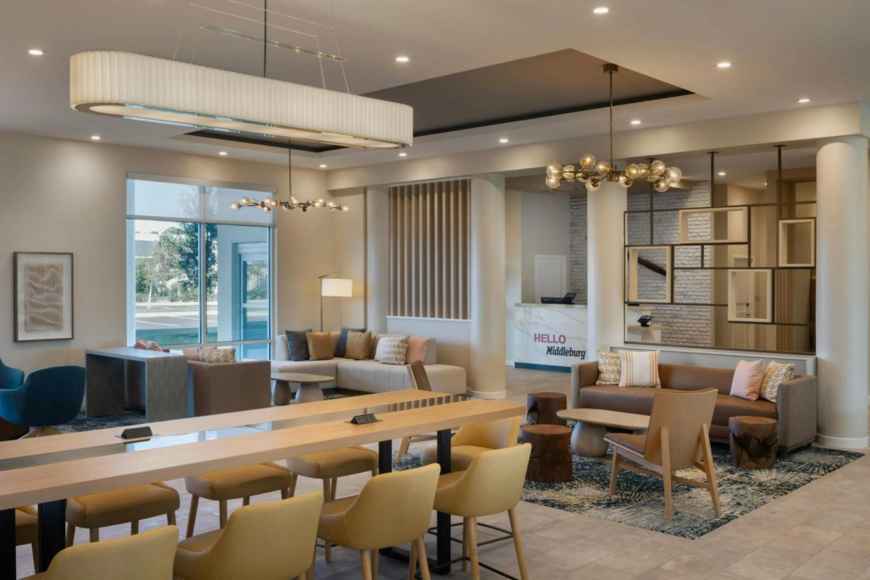 Lobby or reception in TownePlace Suites by Marriott Middleburg