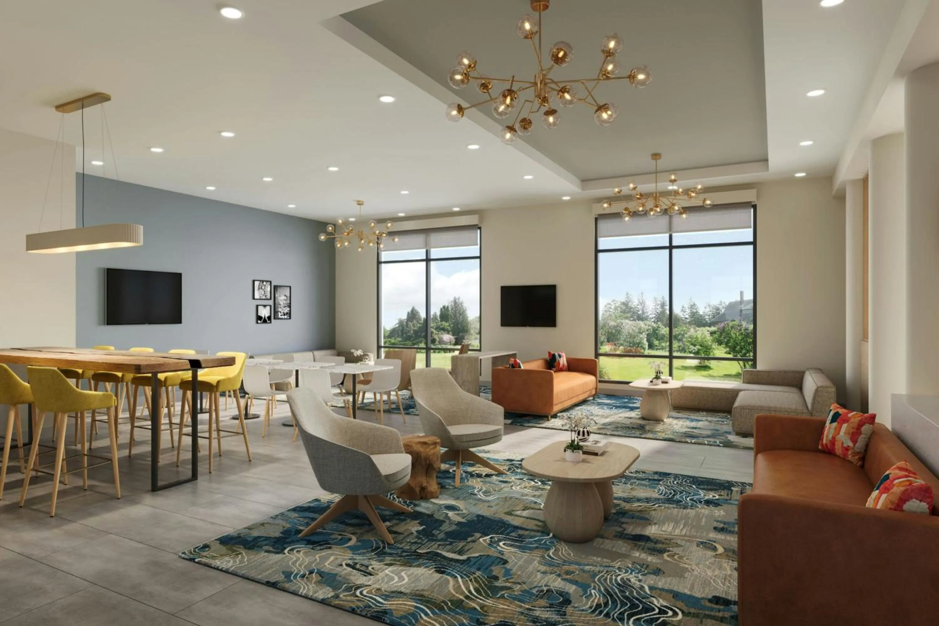 Lobby or reception in TownePlace Suites by Marriott Middleburg