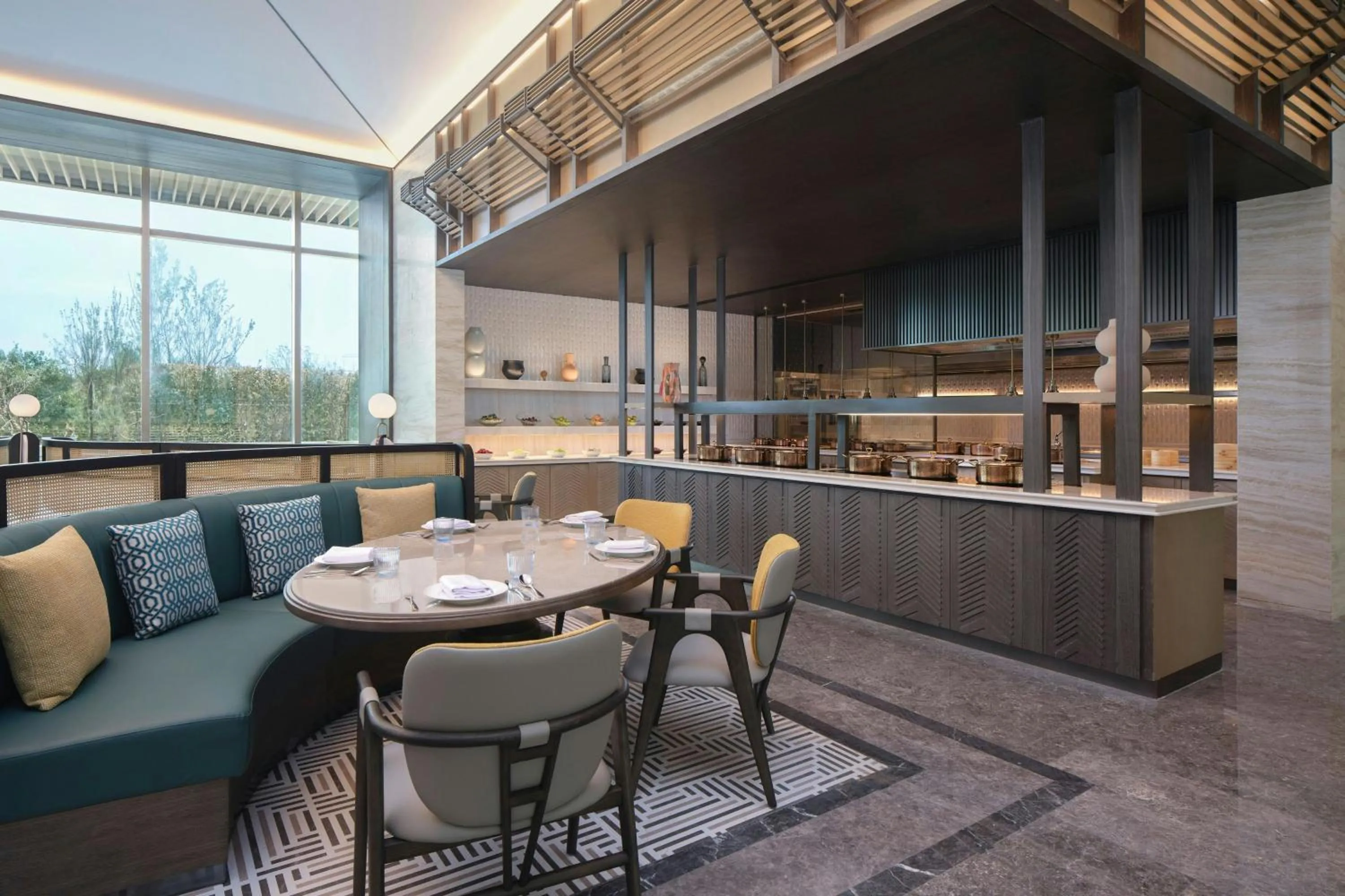 Breakfast in 库尔勒绿发万怡酒店