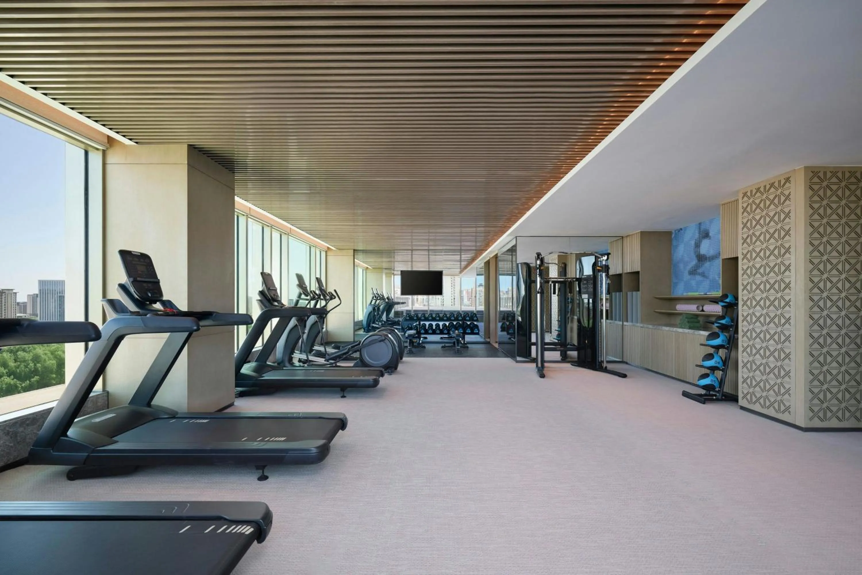 Fitness centre/facilities in 库尔勒绿发万怡酒店