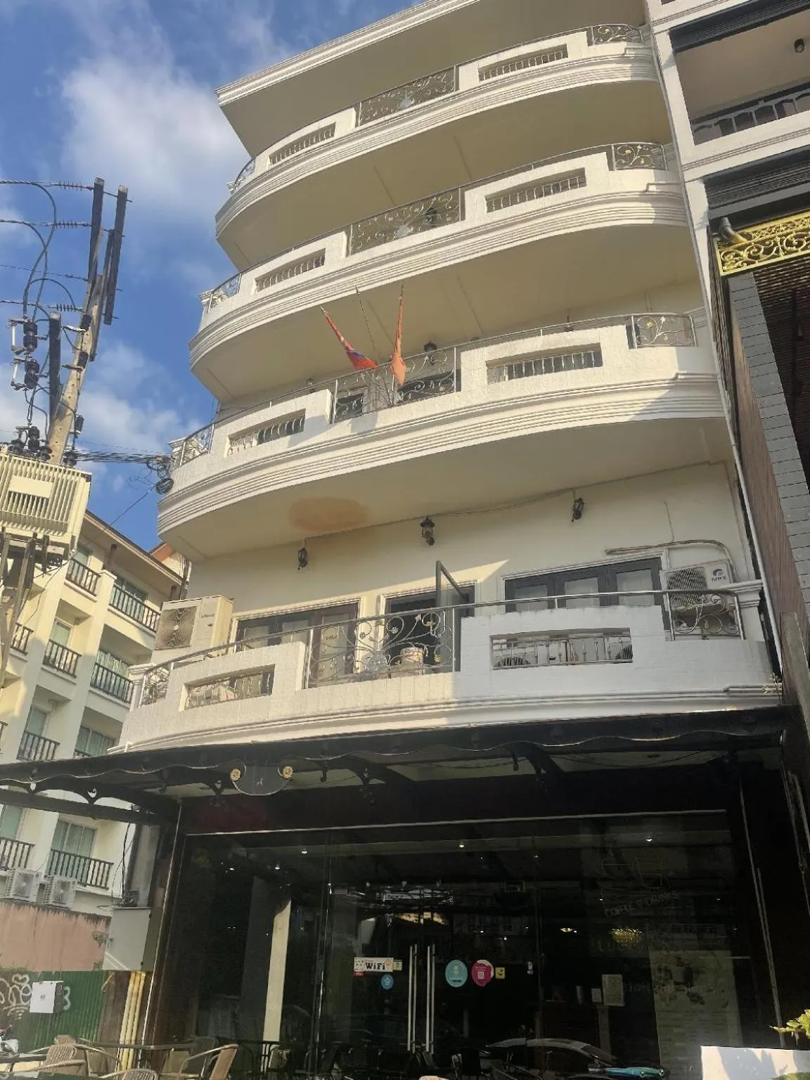 Property building in Lucky city hotel