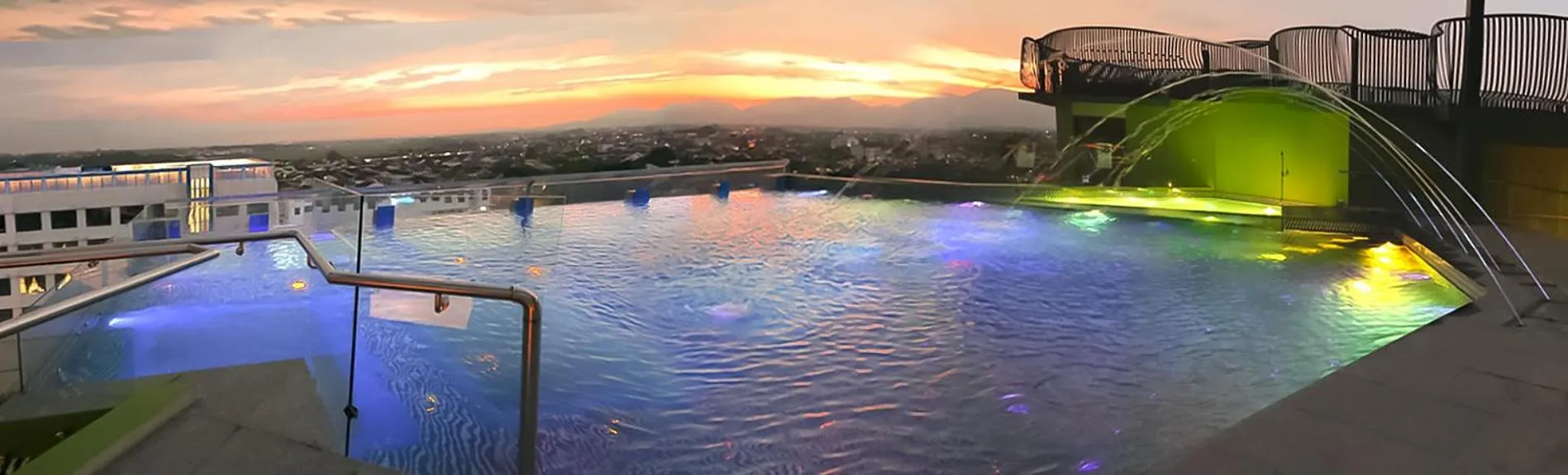 Swimming pool in 1969 D'Kelly Hotel