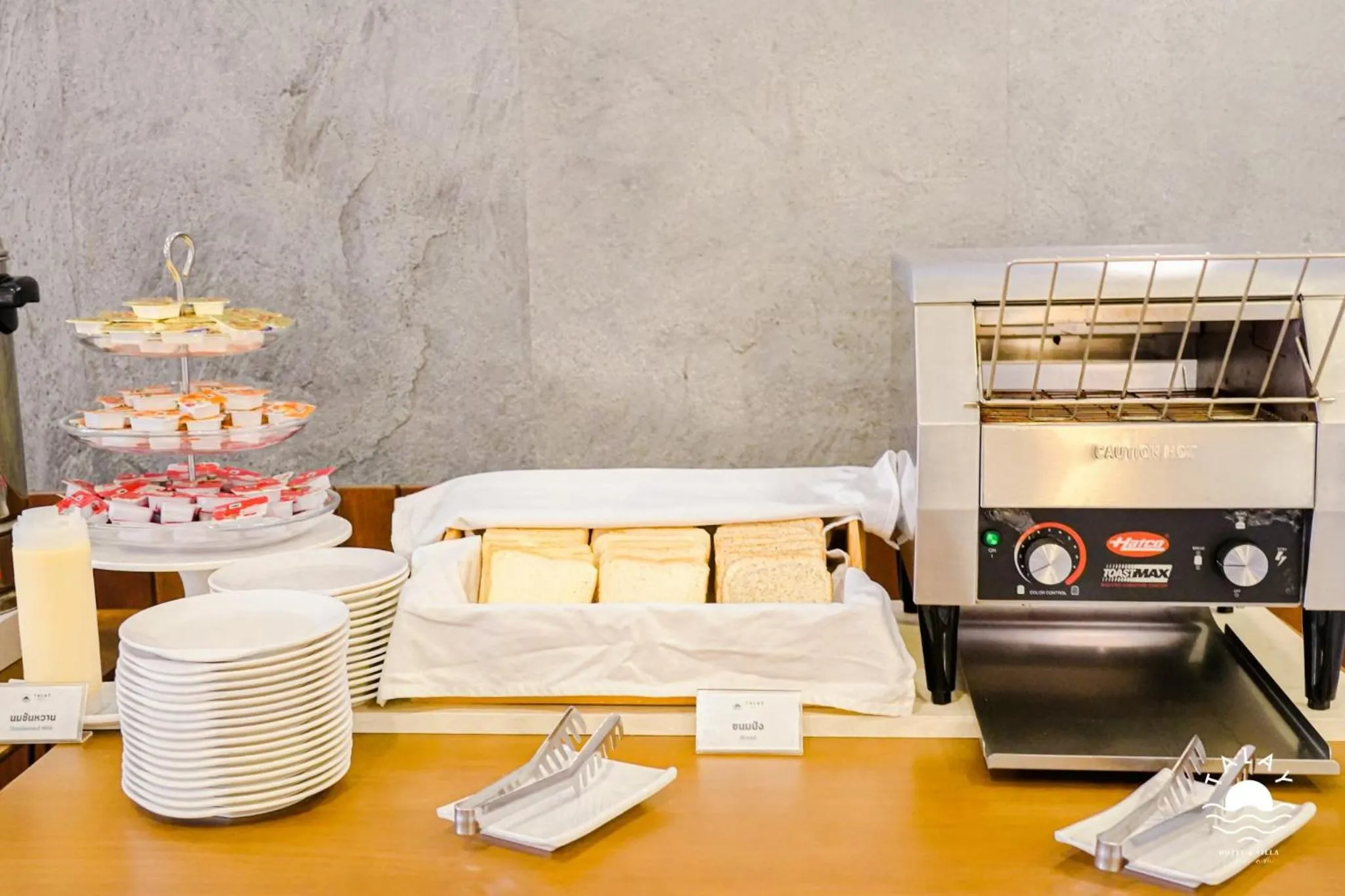 Breakfast in Talay Hotel and Villa Cha-am