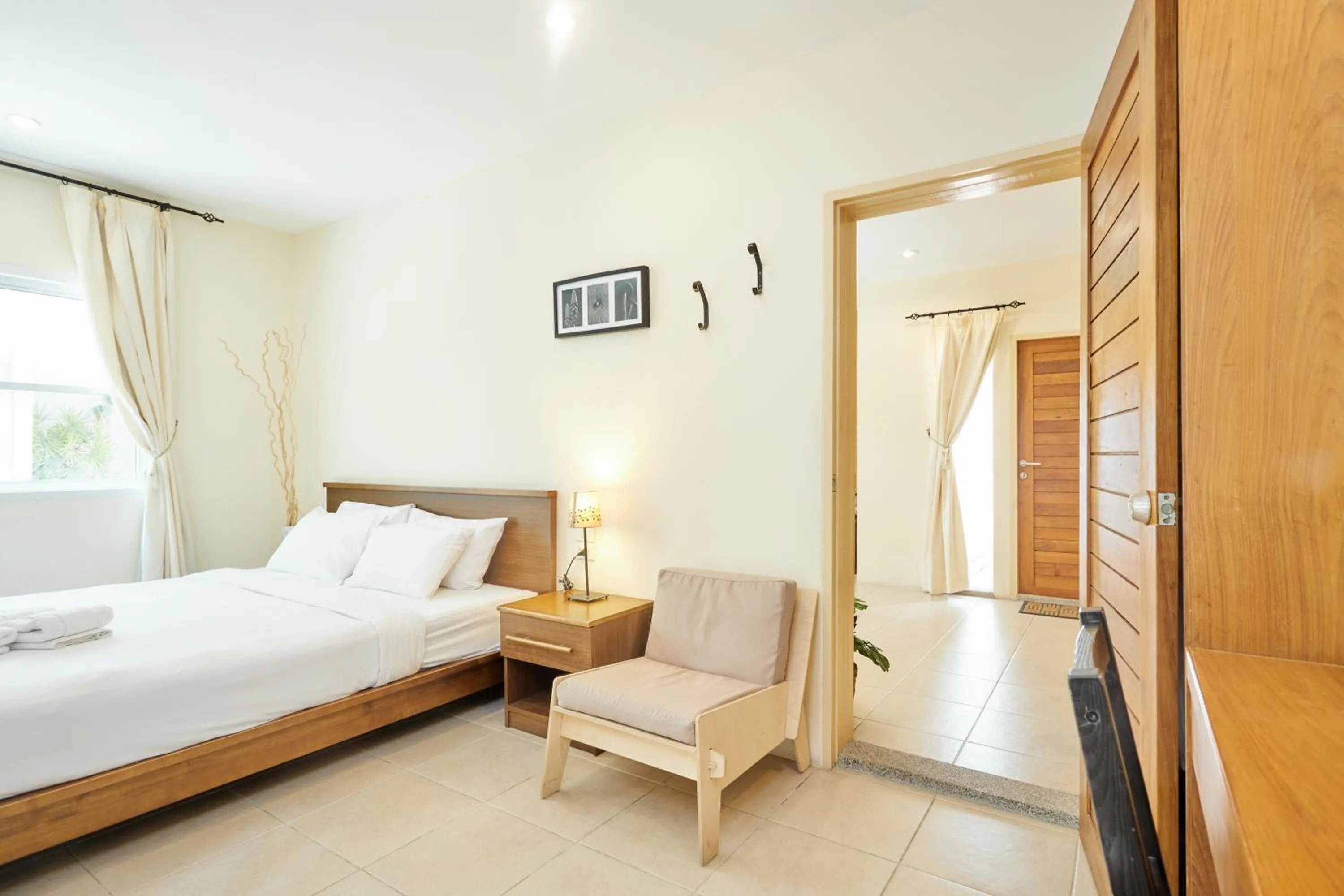 Bed in Talay Hotel and Villa Cha-am