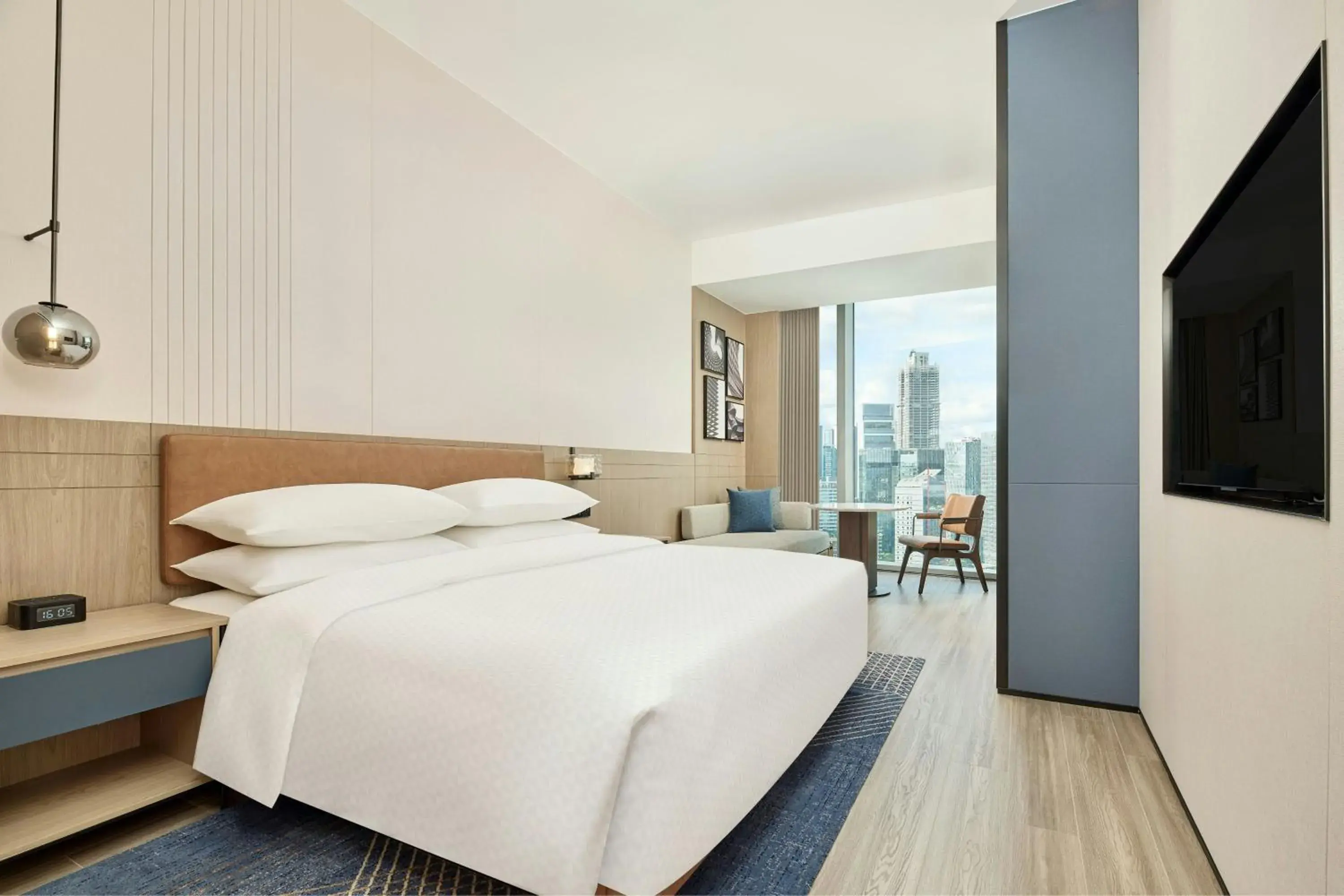 King Room with City View in Four Points by Sheraton Shenzhen Bay King Room with City View in Four Points by Sheraton Shenzhen Bay