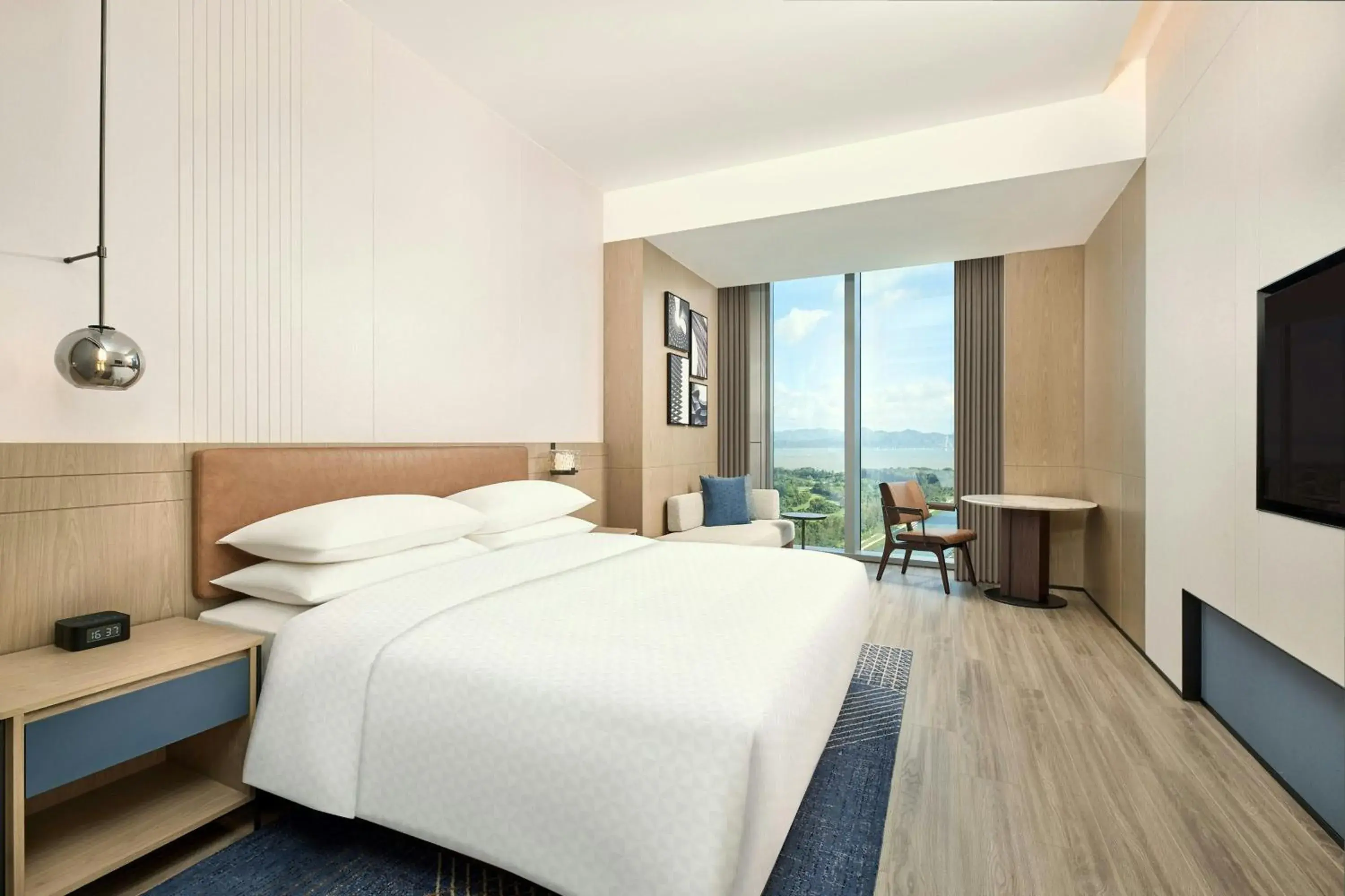 King Room with Bay View in Four Points by Sheraton Shenzhen Bay King Room with Bay View in Four Points by Sheraton Shenzhen Bay