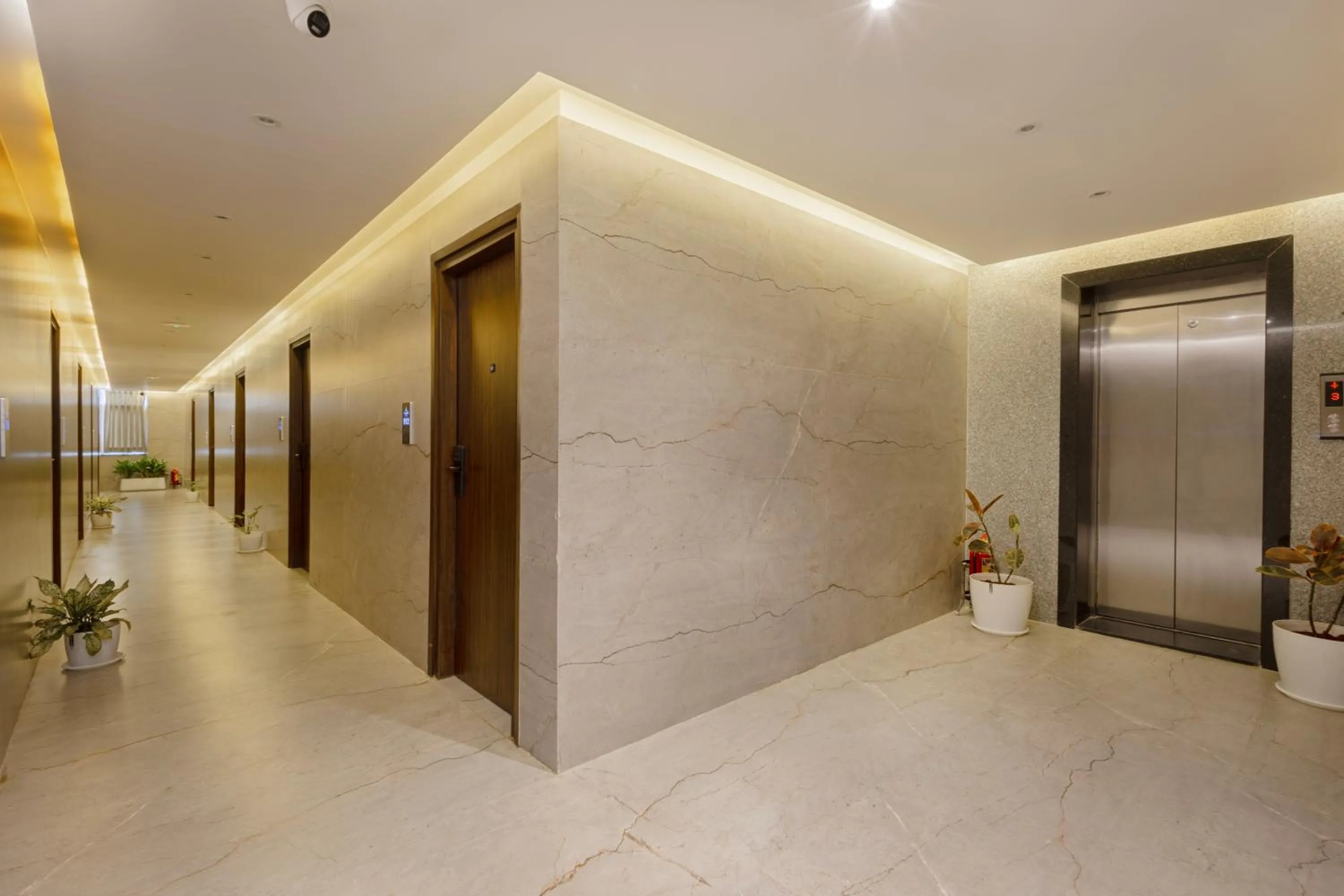 Lobby or reception in ECKO La Maniere Business Hotels