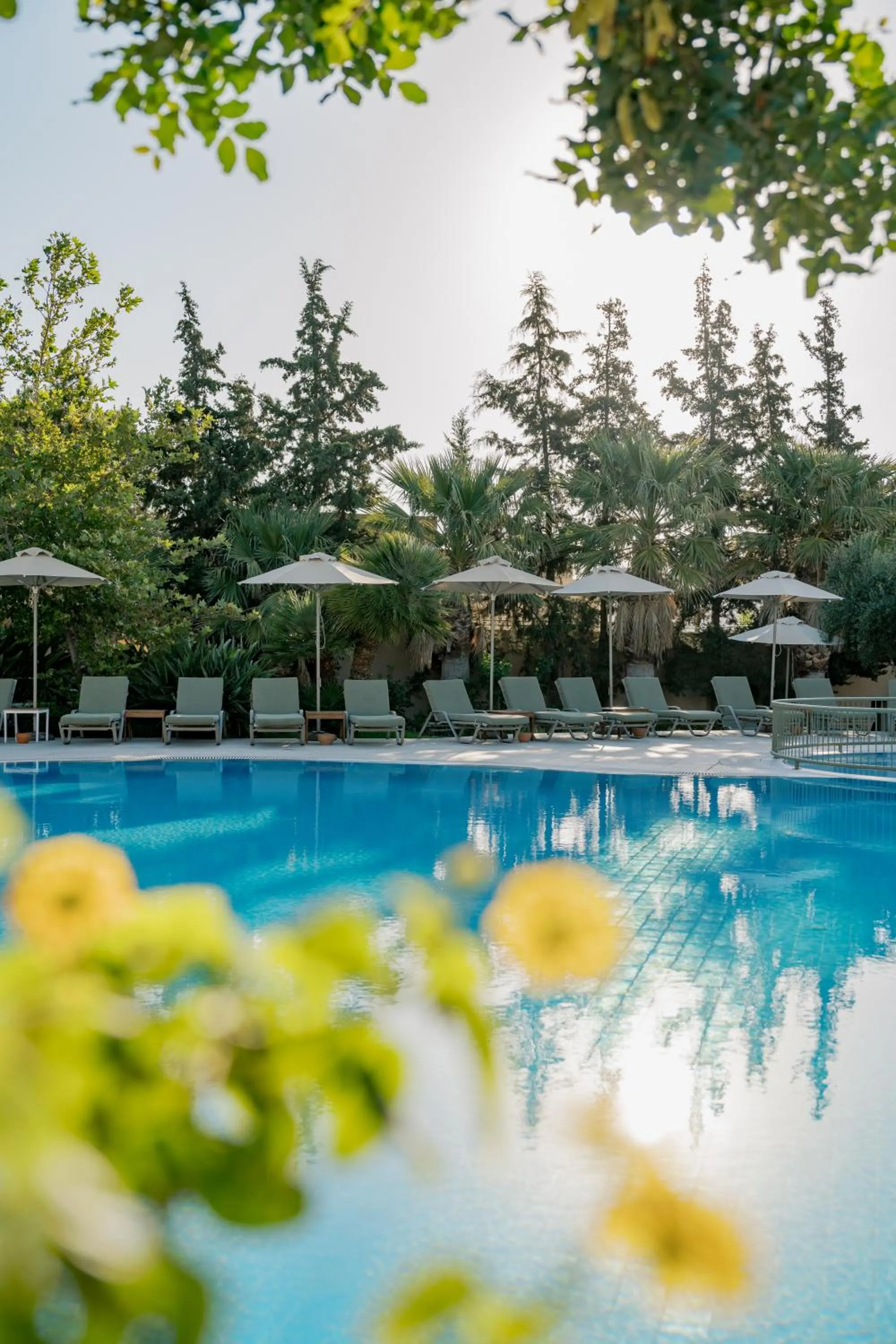 Pool view in Village Heights Resort