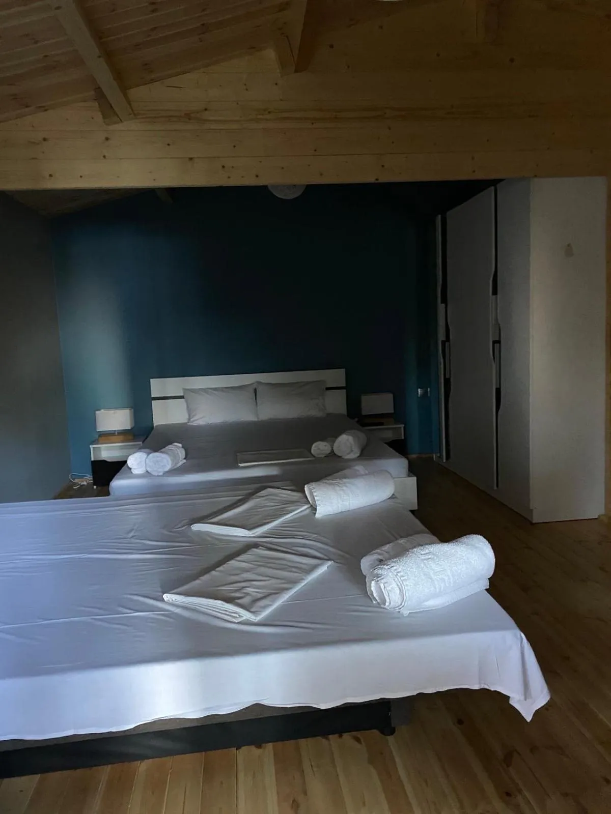 Bed in Golden Sun Villas