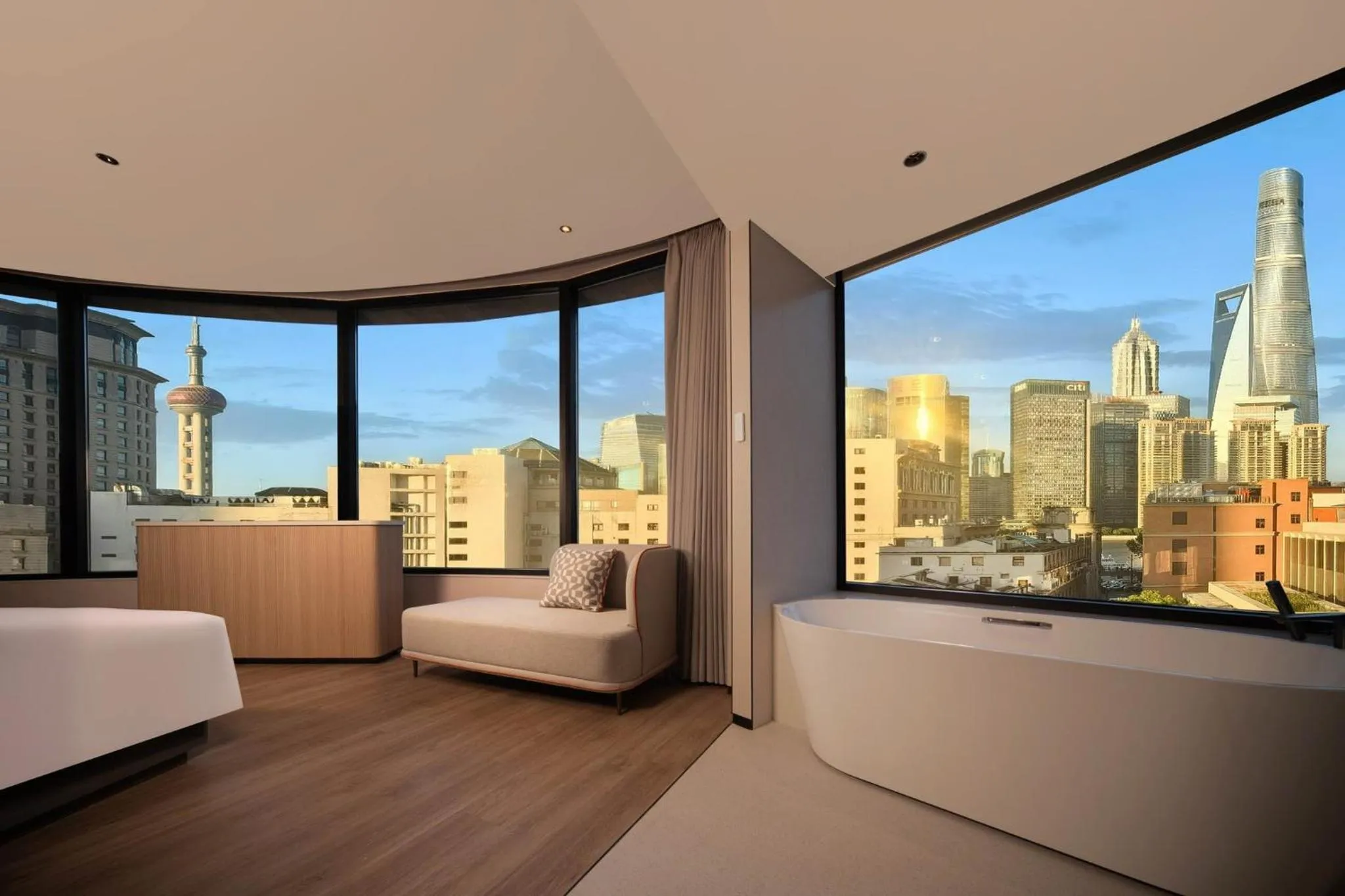 Photo of the whole room in Holiday Inn Express Shanghai on The Bund by IHG