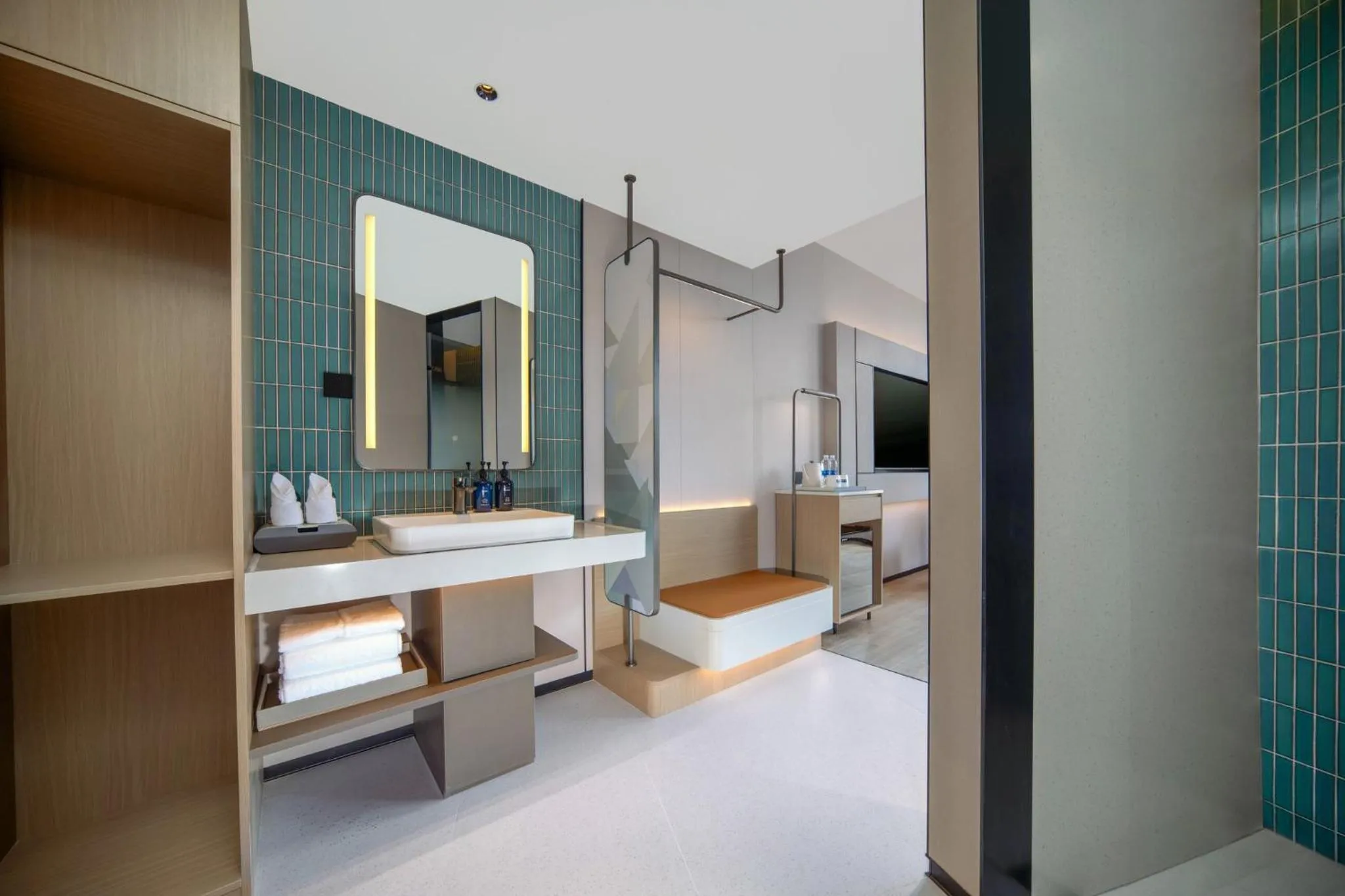 Photo of the whole room in Holiday Inn Express Shanghai on The Bund by IHG