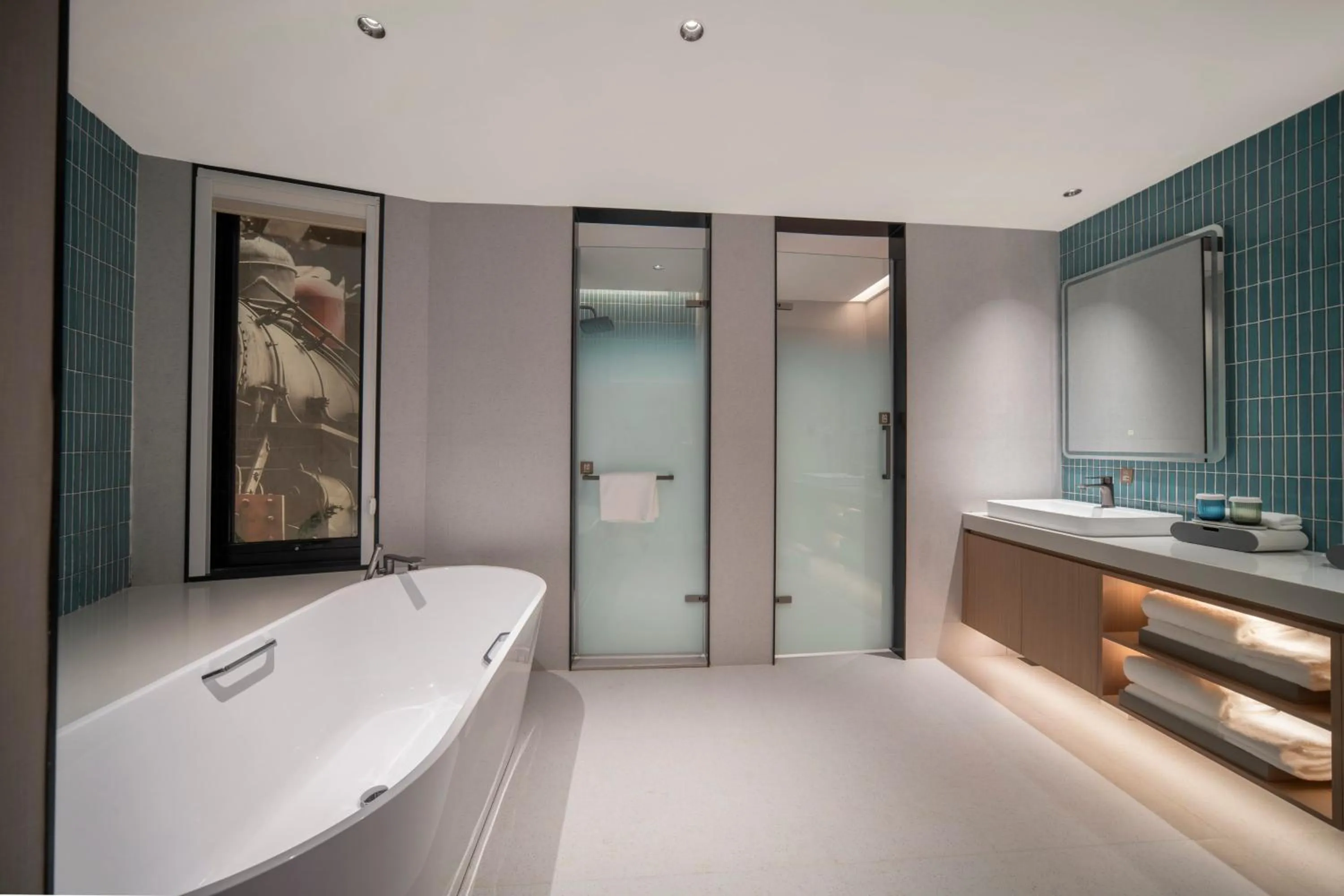 Bathroom in Holiday Inn Express Shanghai on The Bund by IHG