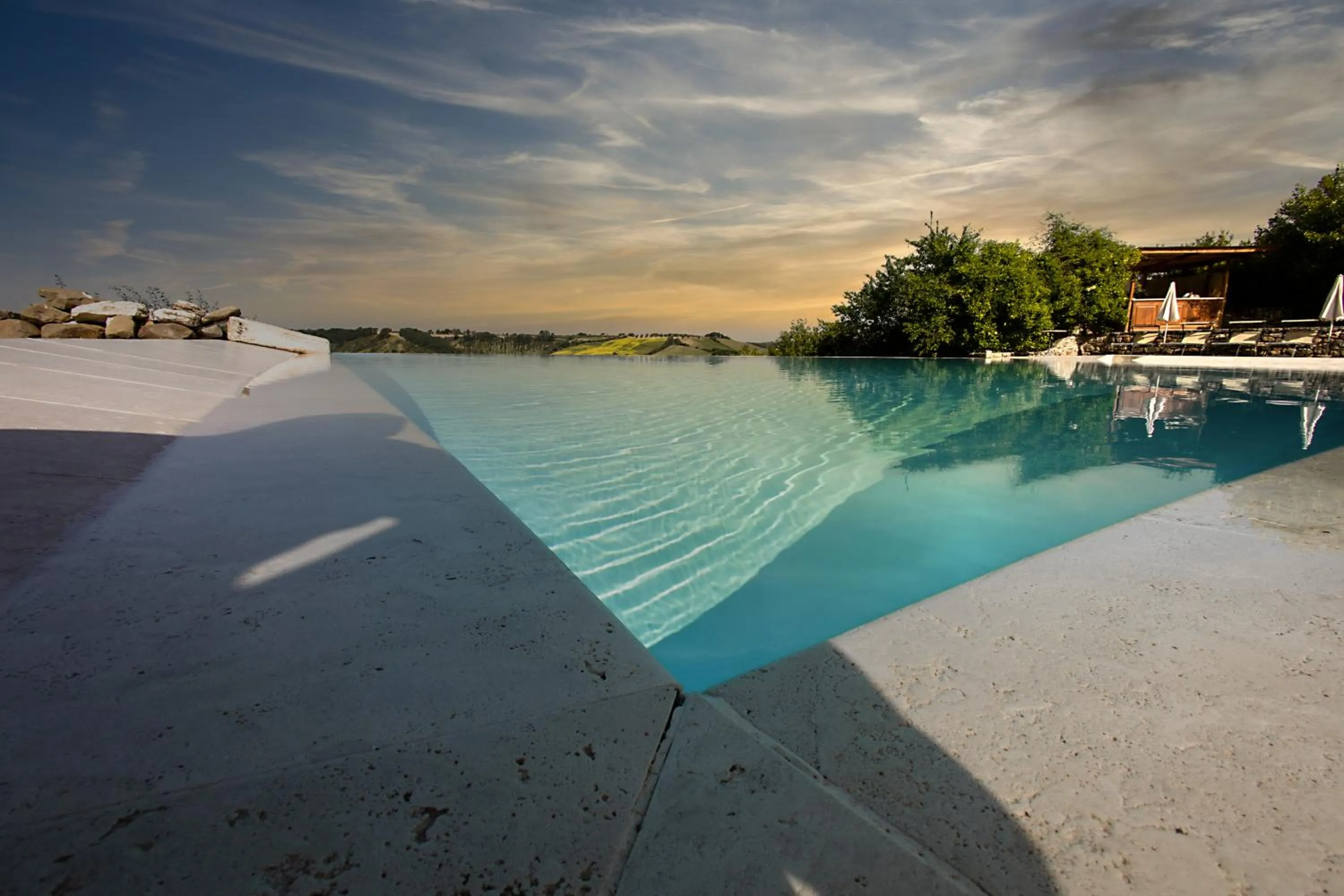 Natural landscape in Borgo Laticastelli