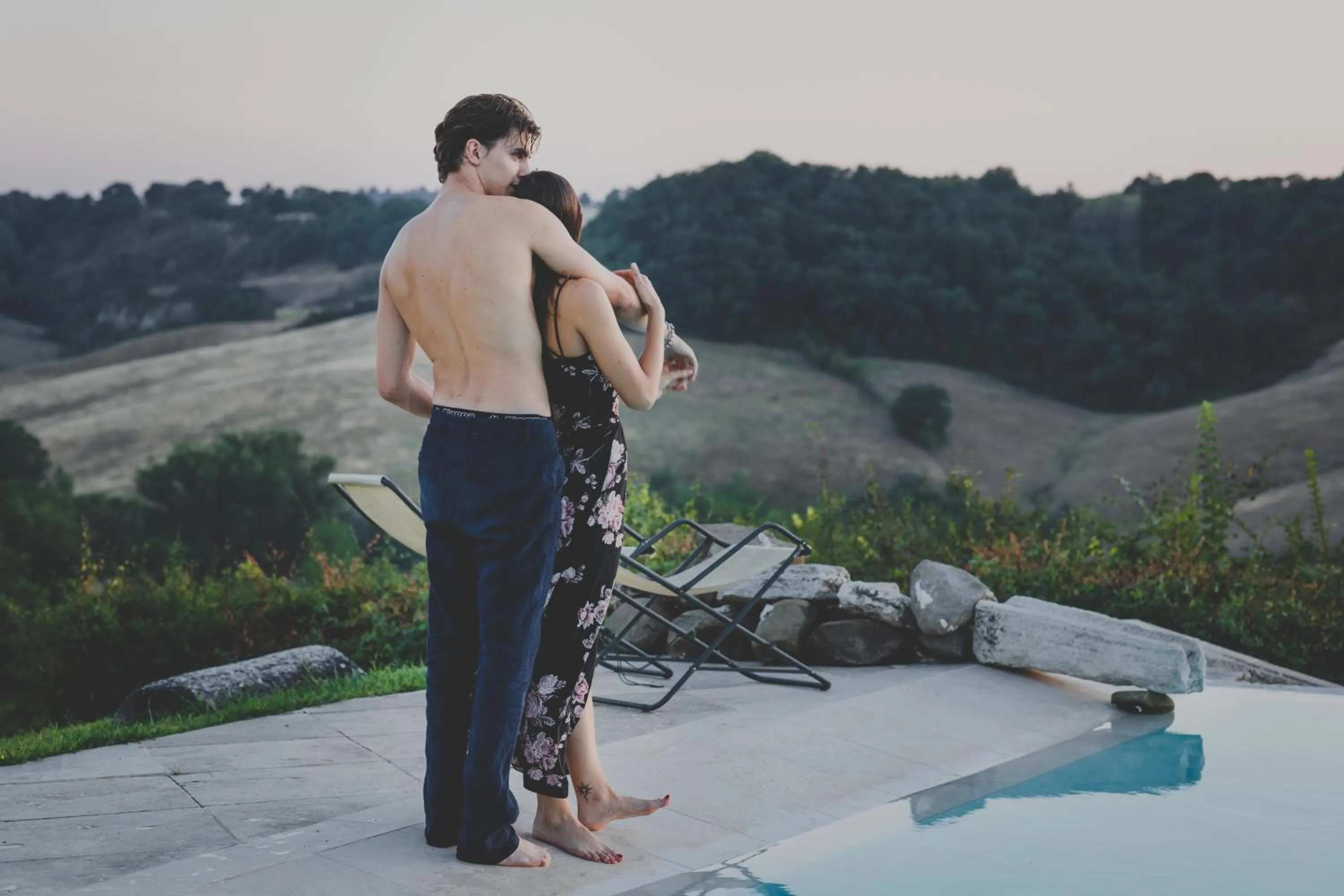 Natural landscape in Borgo Laticastelli