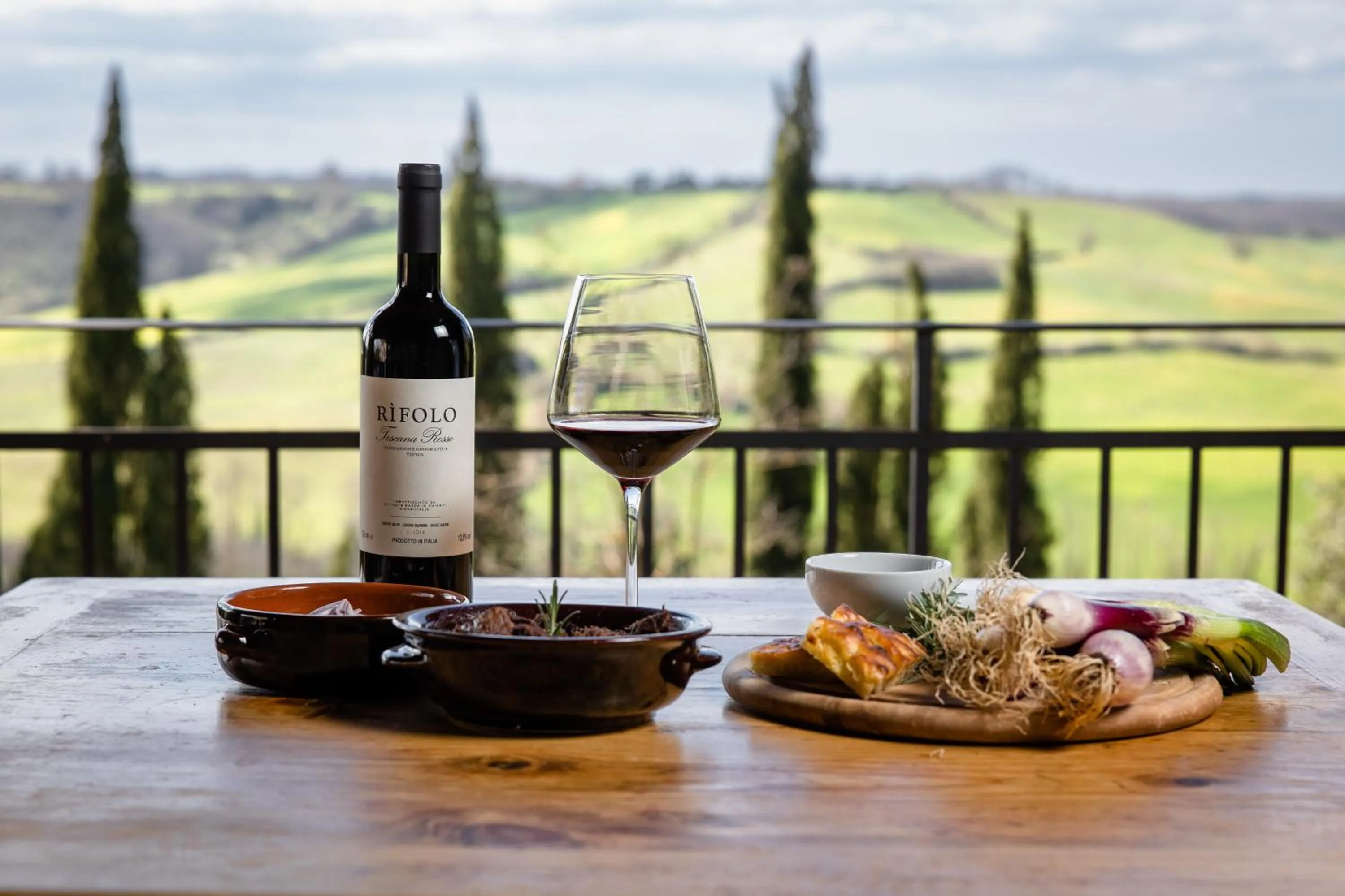 Restaurant/places to eat in Borgo Laticastelli