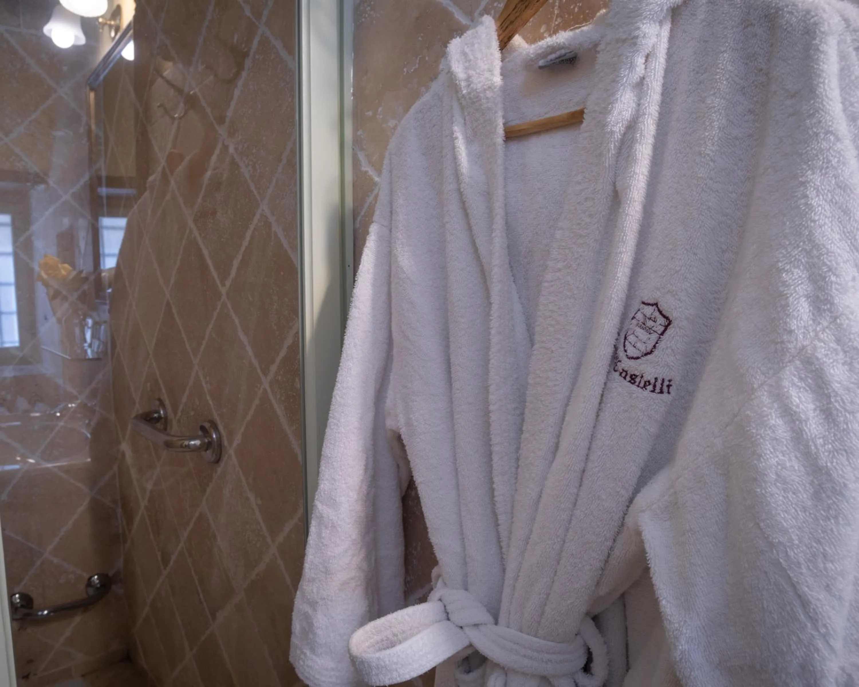 Shower in Borgo Laticastelli