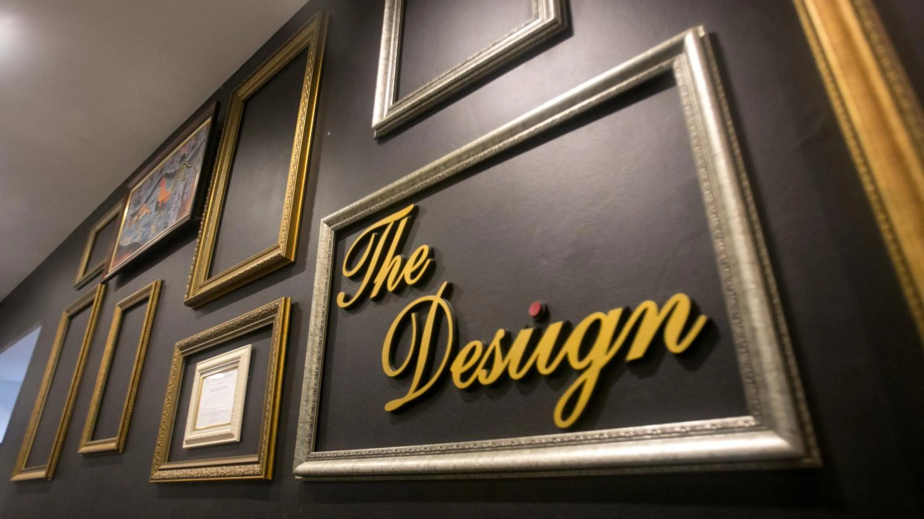 Property logo or sign in The Desiign Hotel - SHA