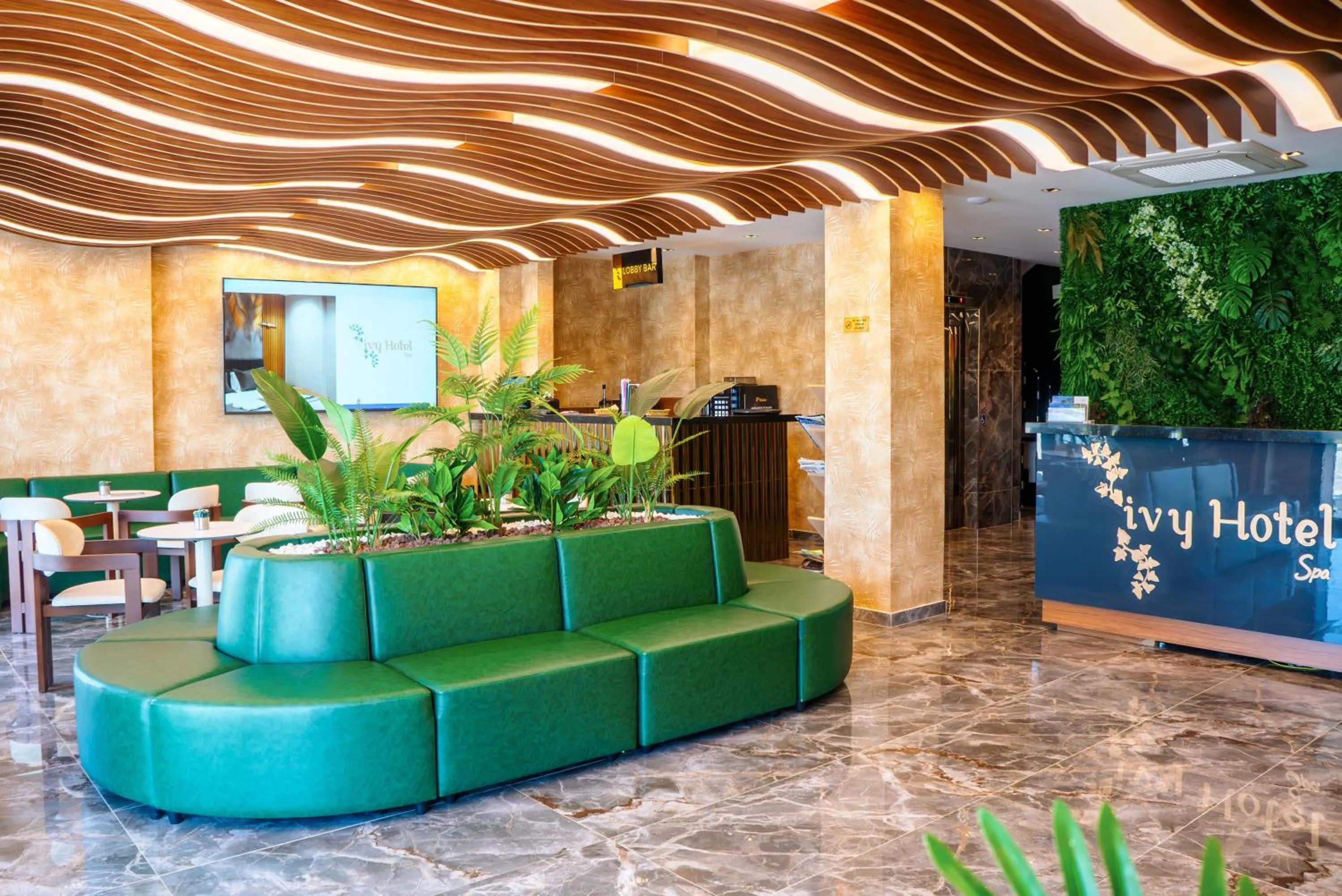 Lobby or reception in ivy Hotel Spa