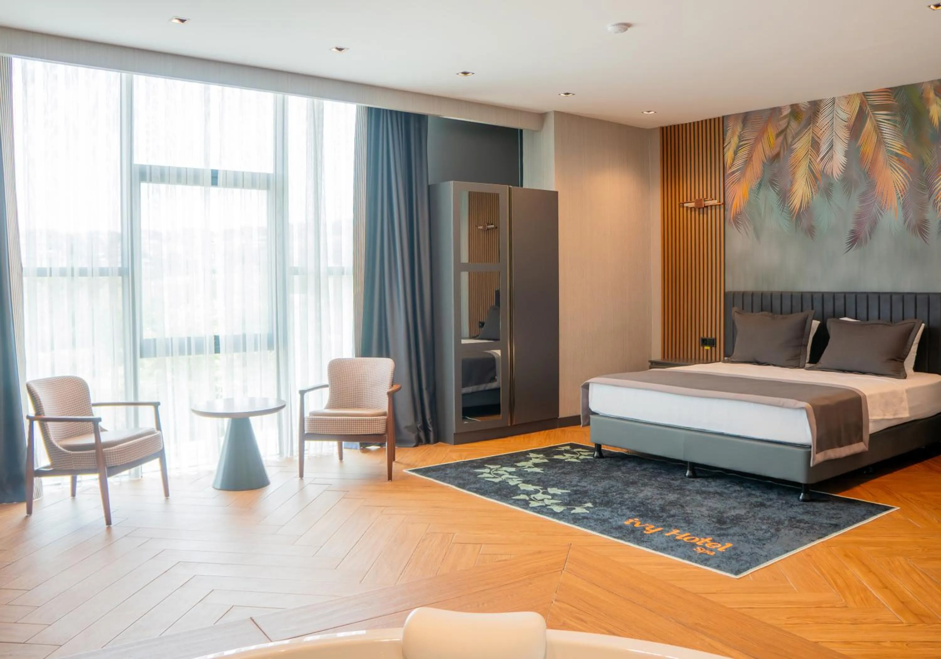 Bed in ivy Hotel Spa