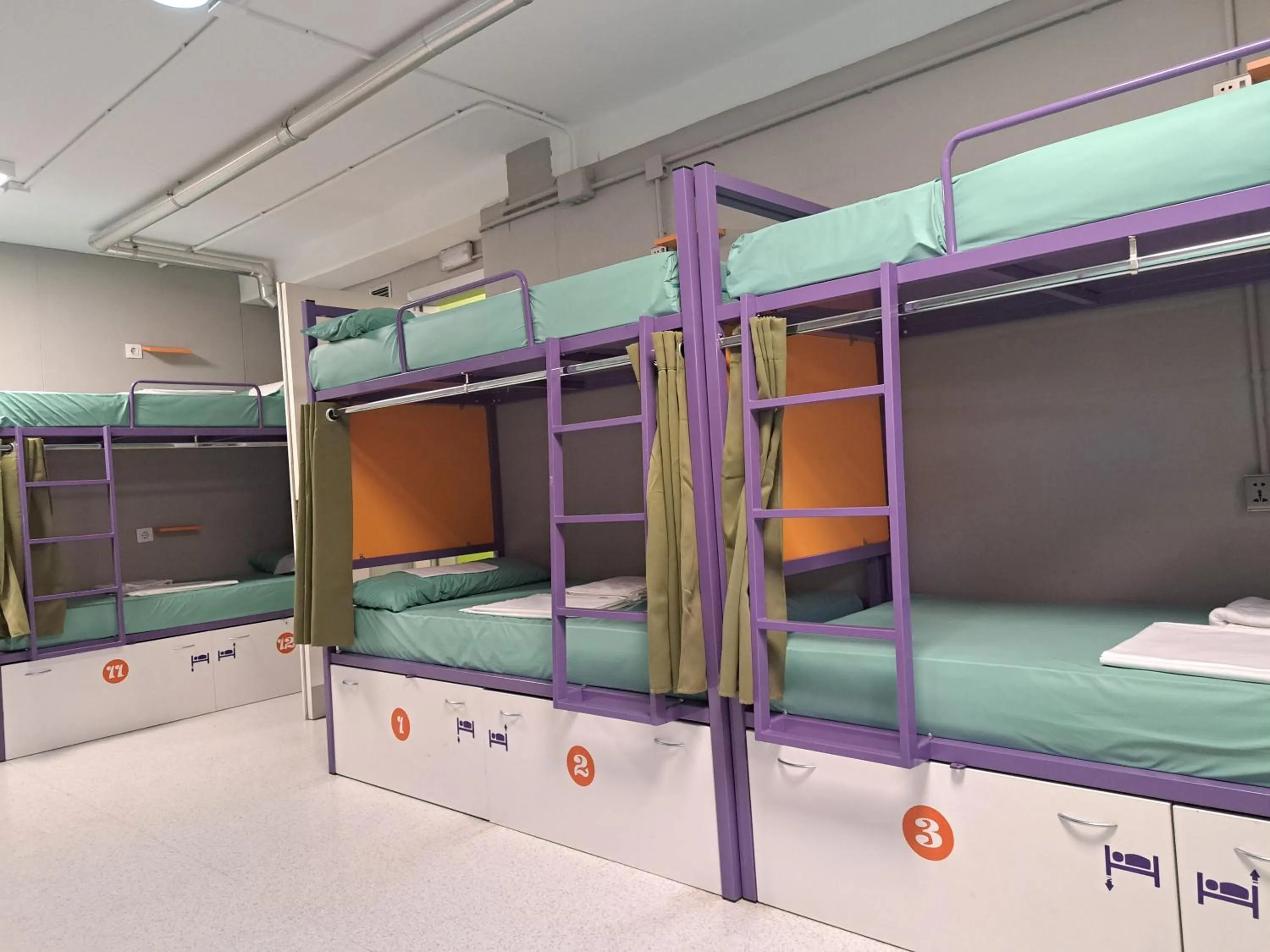 Bed in Scout Madrid Hostel