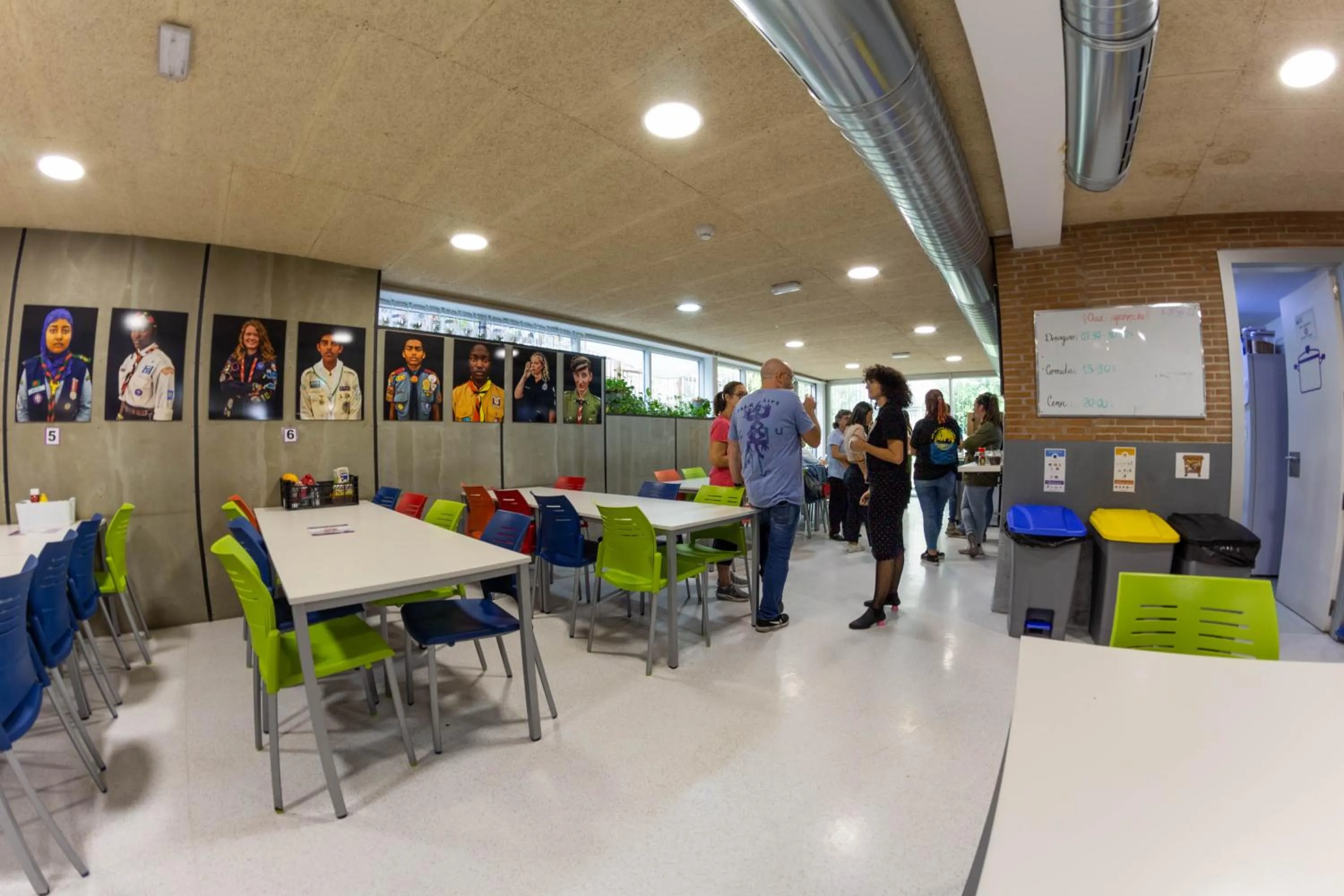 Breakfast in Scout Madrid Hostel