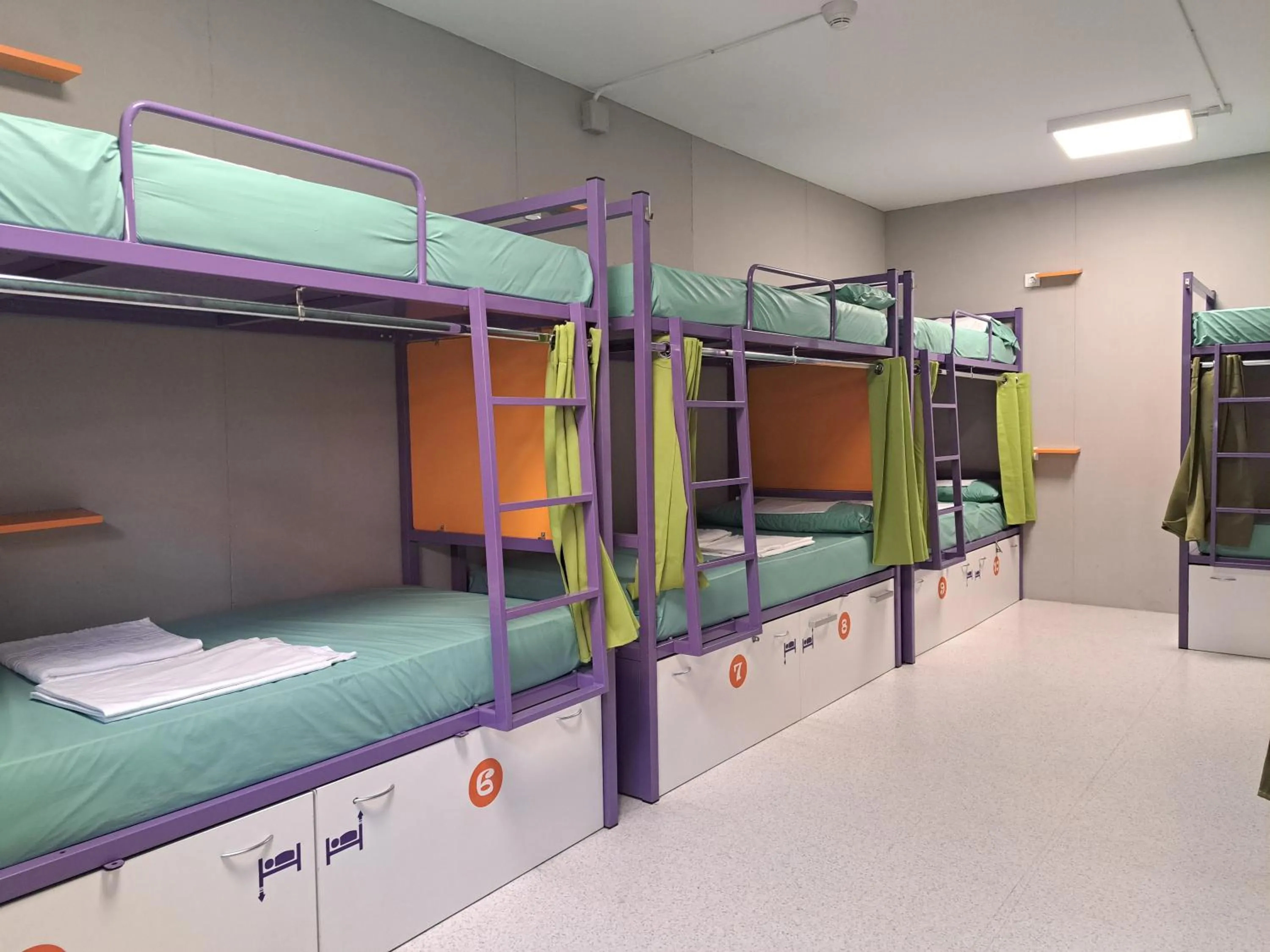 Bedroom, Bed in Scout Madrid Hostel