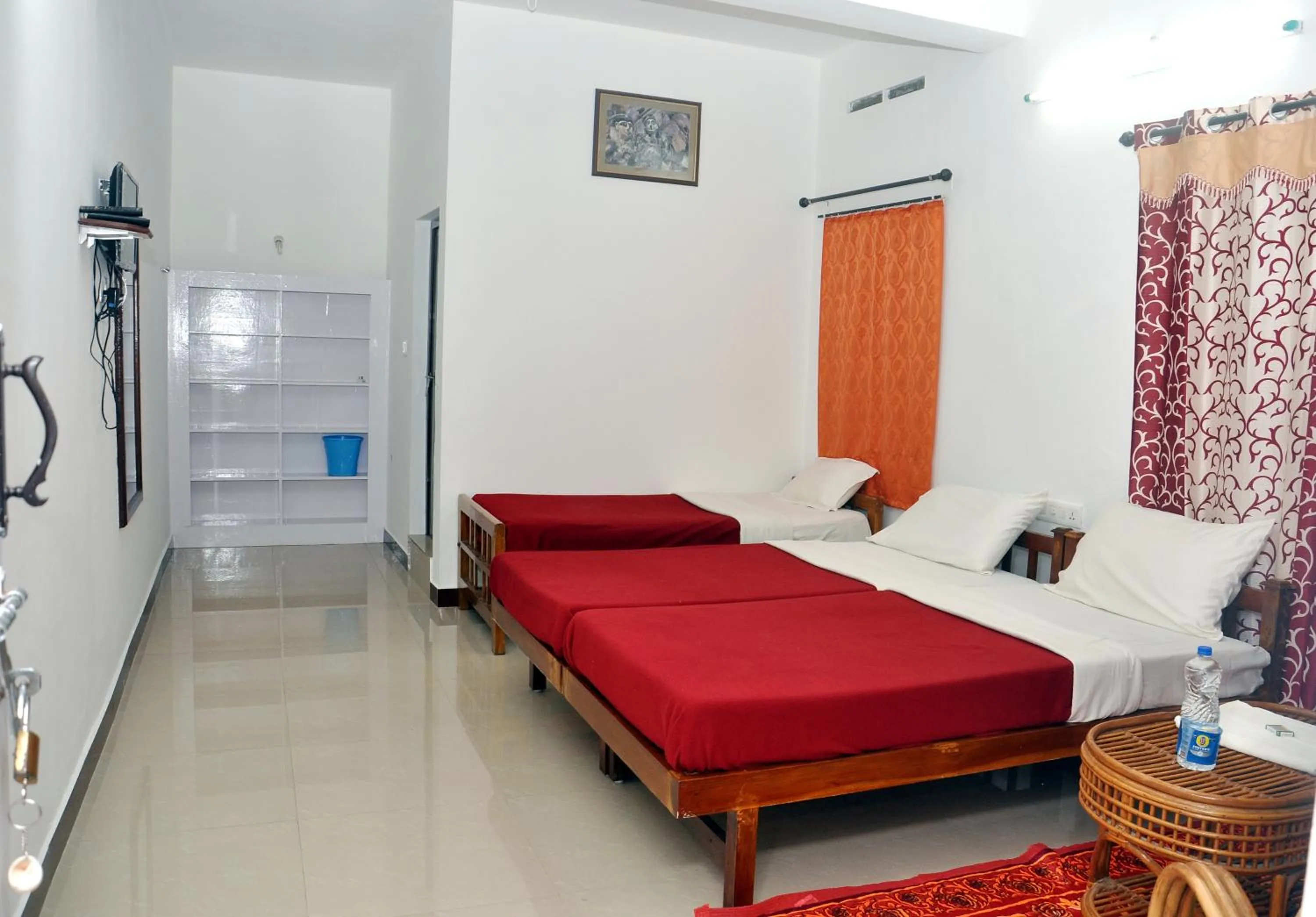 Bed in Quadriya Palace