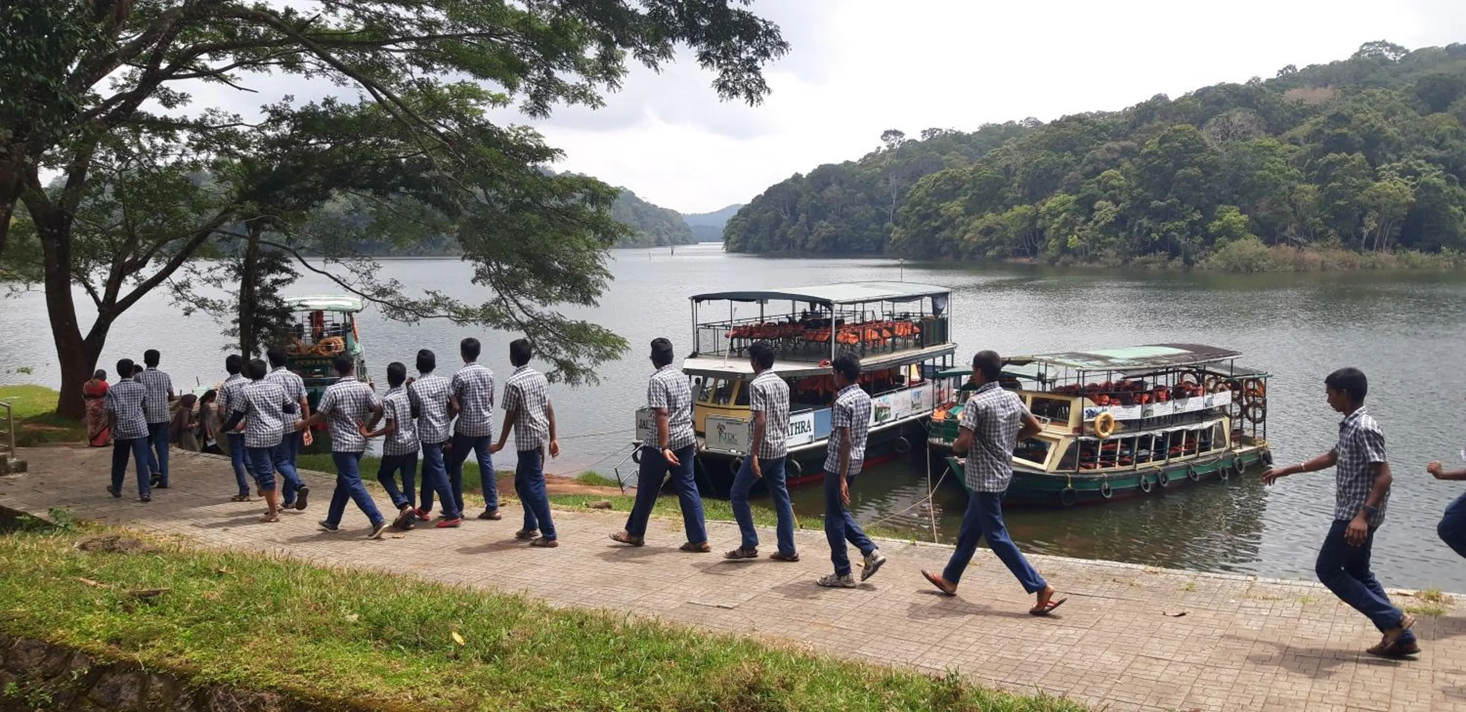 People in Quadriya Palace