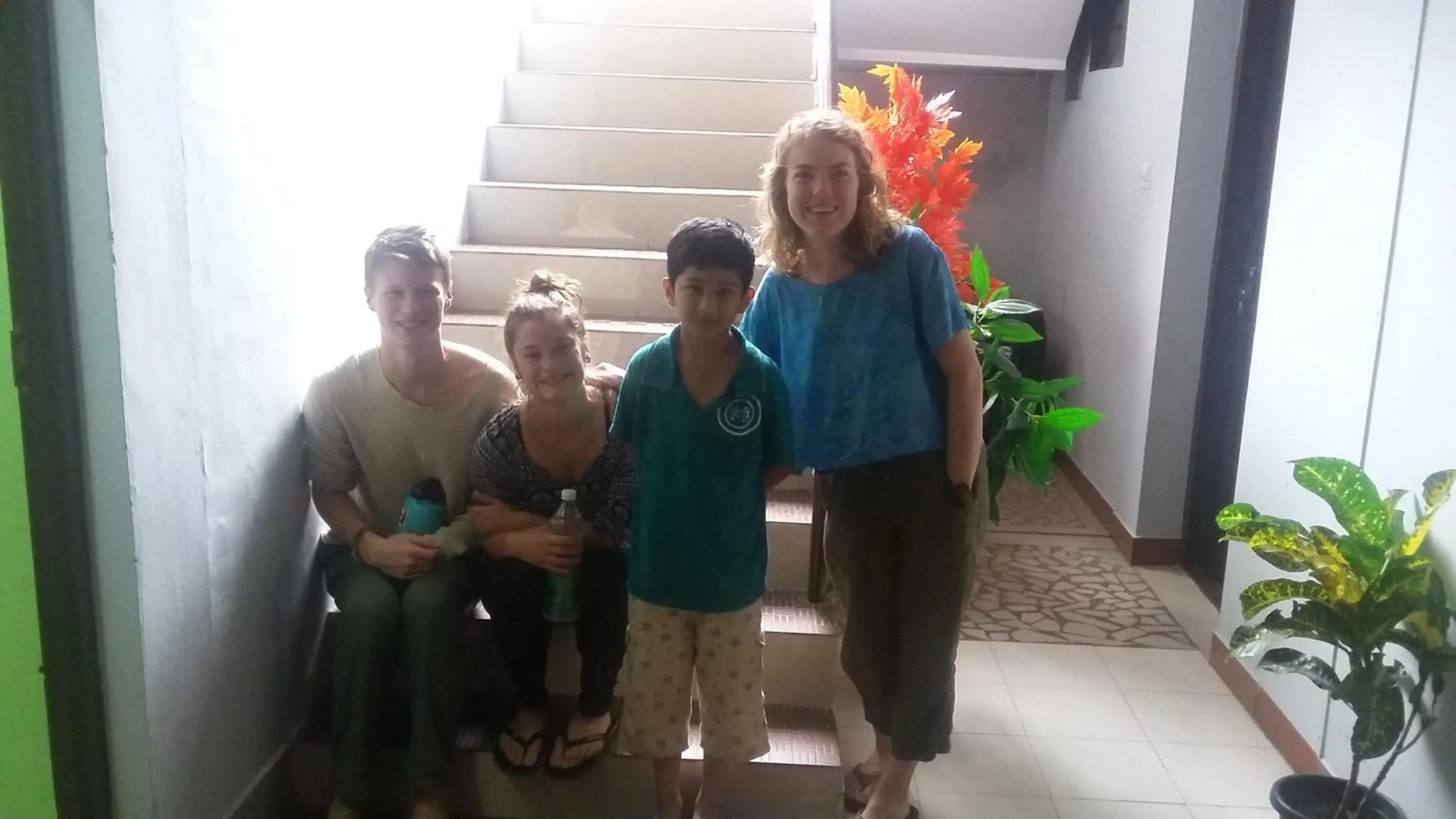 group of guests in Quadriya Palace