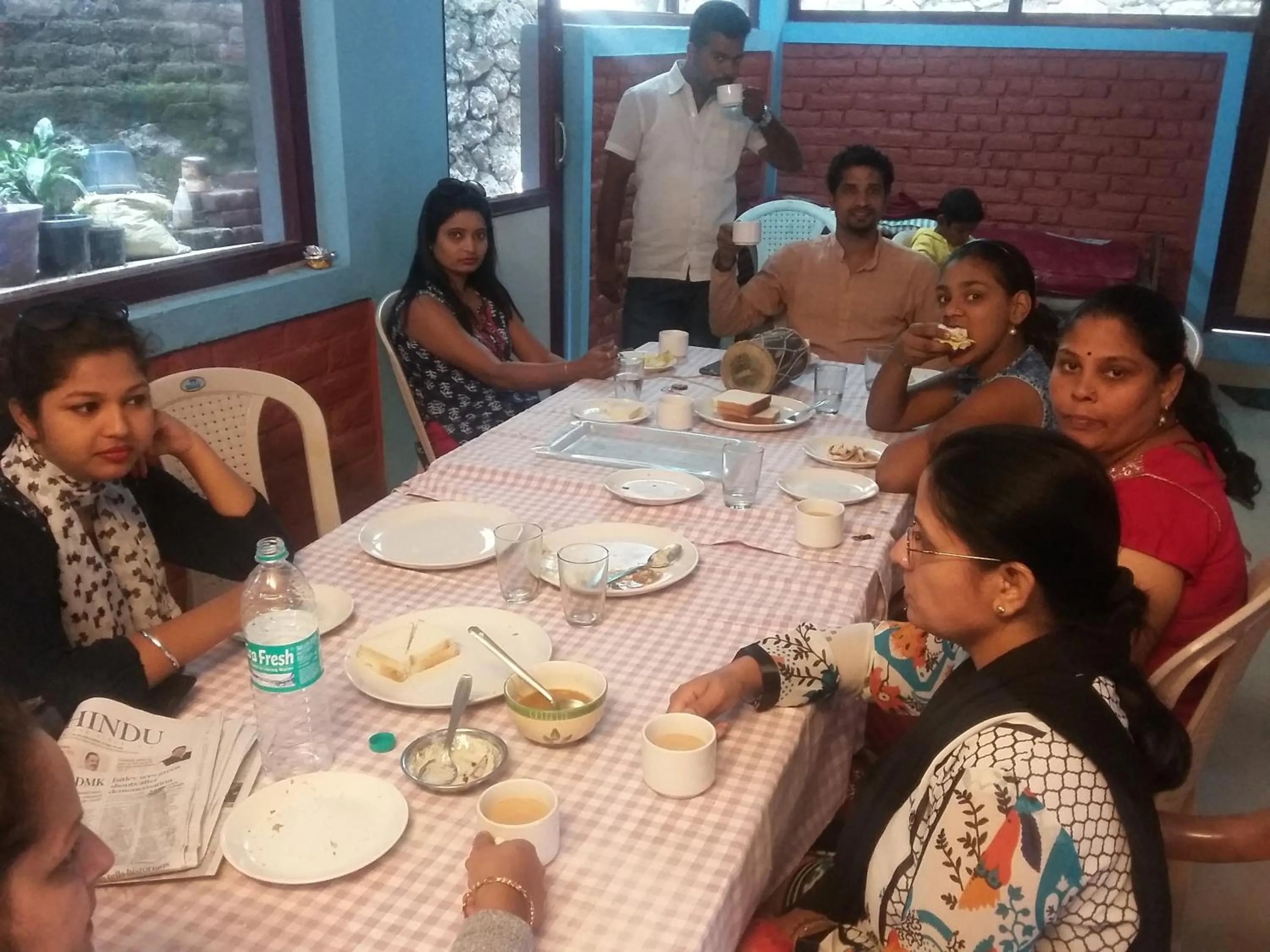 Continental breakfast in Quadriya Palace