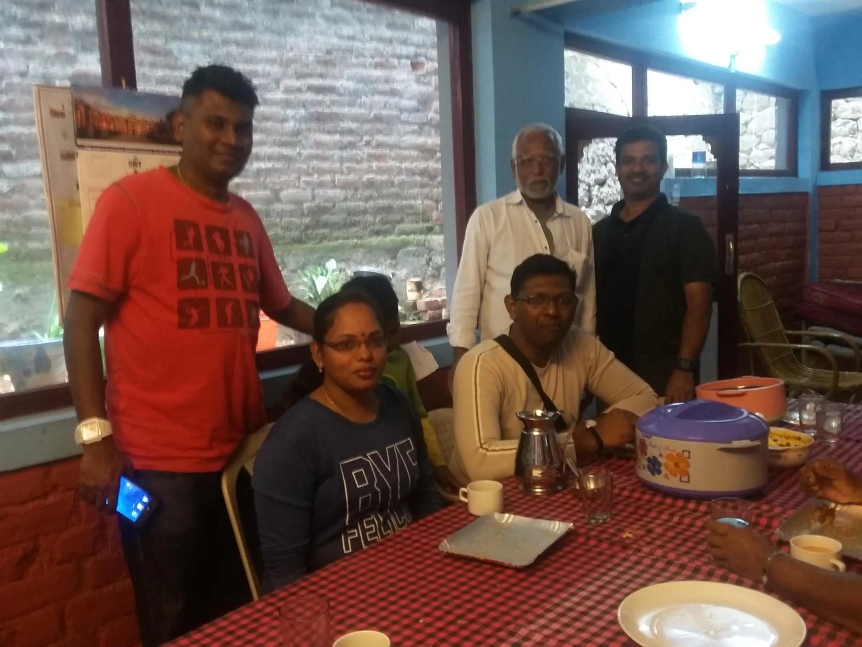 Asian breakfast in Quadriya Palace