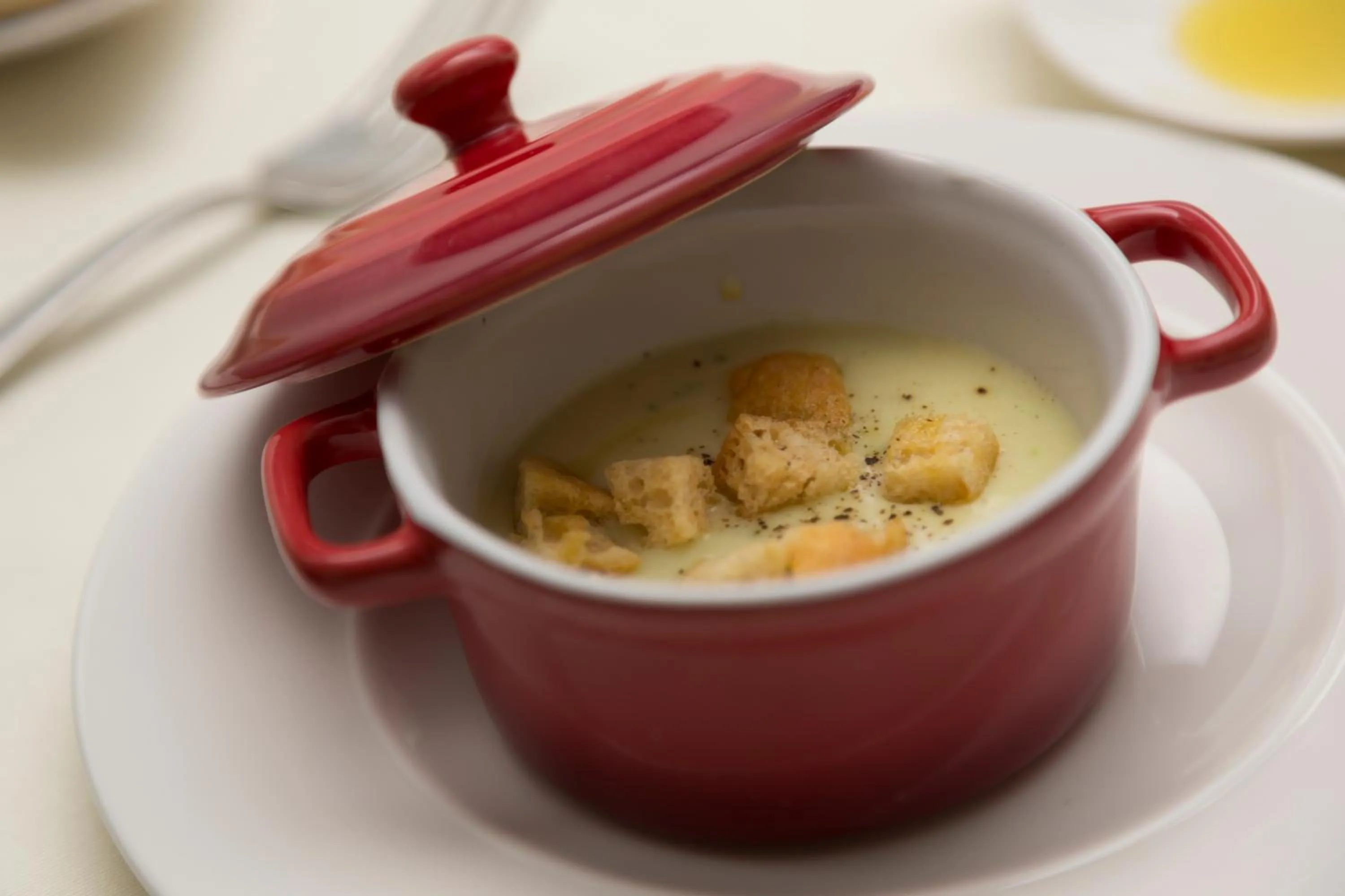 Food close-up in White Angel Hotel