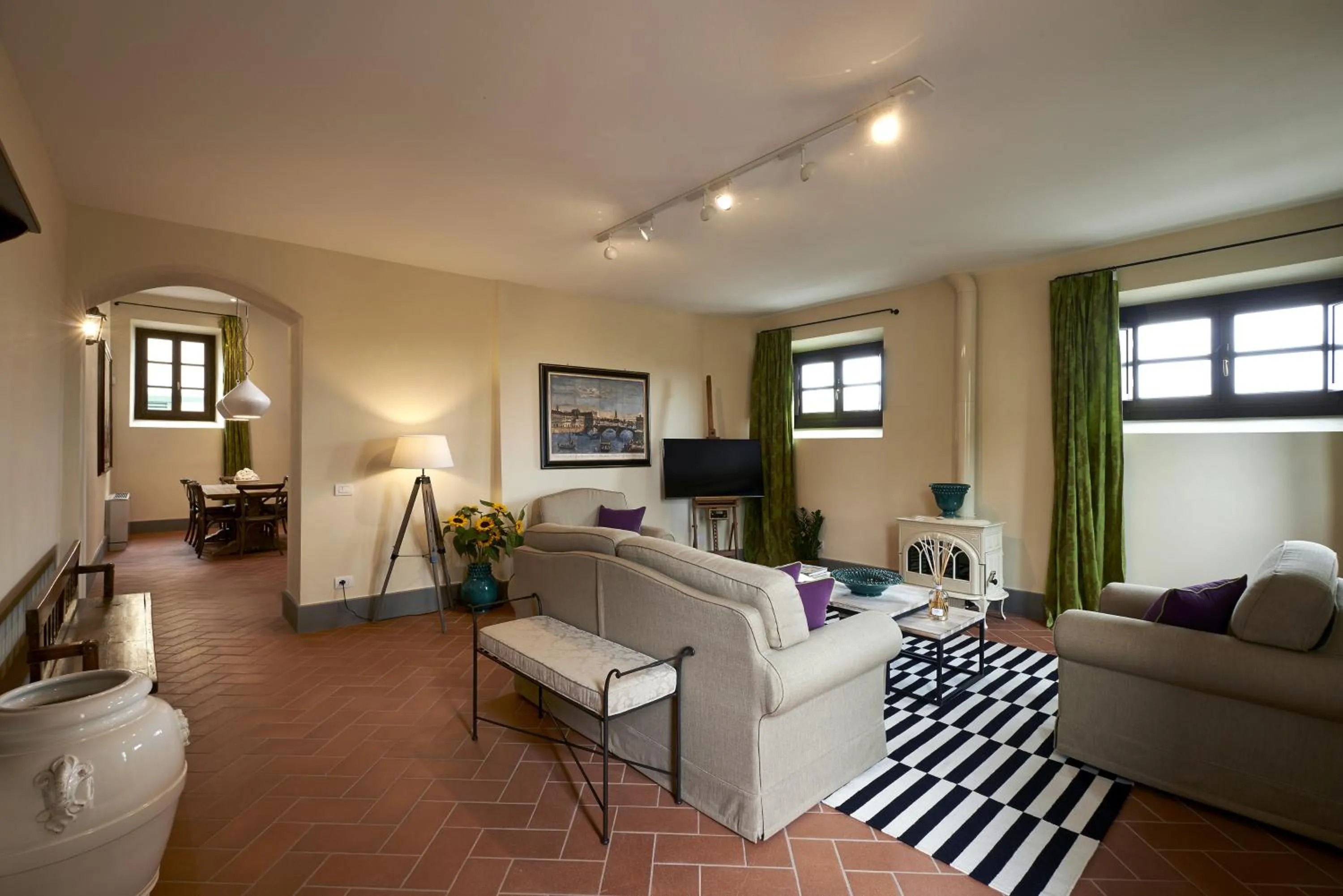 Living room in Villa Medicea di Lilliano